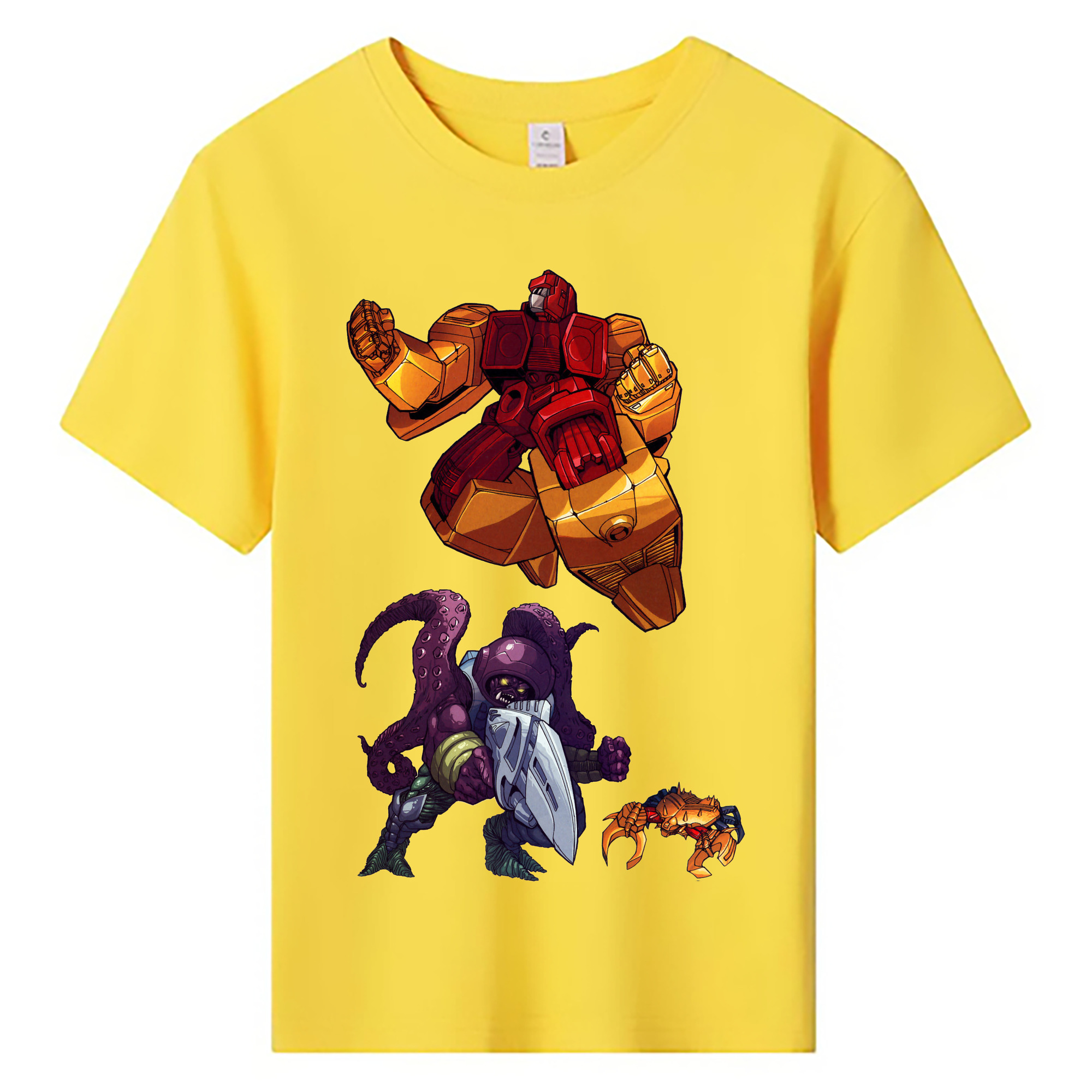 （画像用）  綿100％キッズTシャツ（フロントプリント）