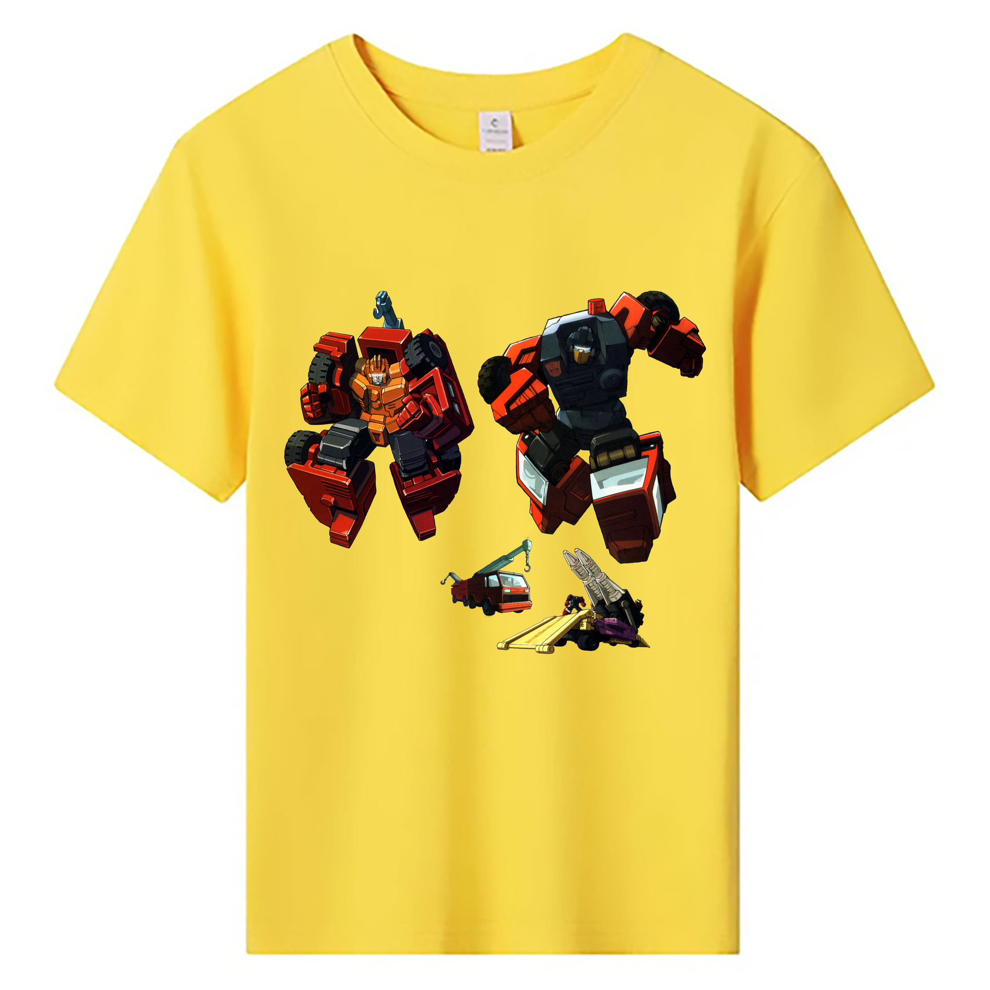 （画像用）  綿100％キッズTシャツ（フロントプリント）