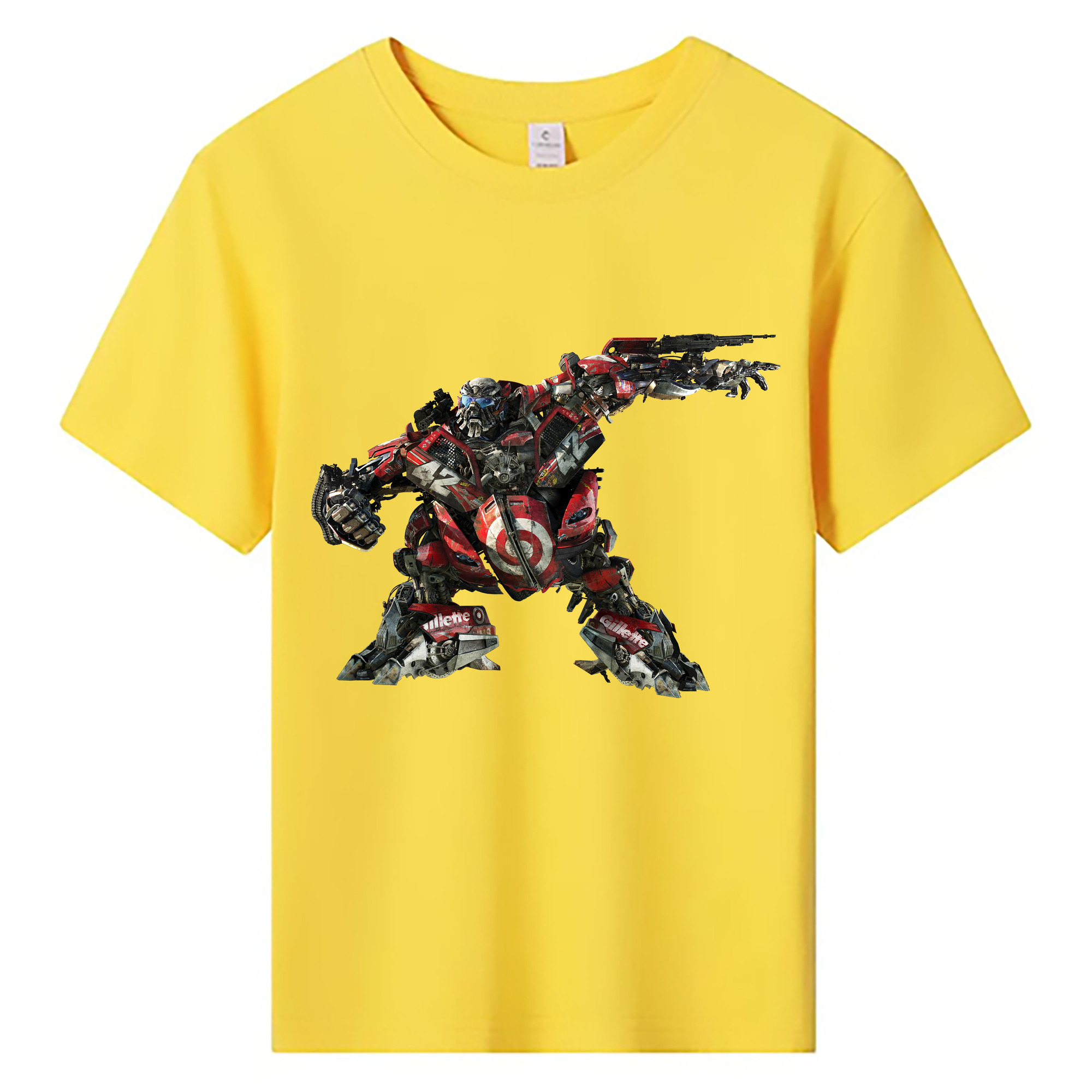 （画像用）  綿100％キッズTシャツ（フロントプリント）