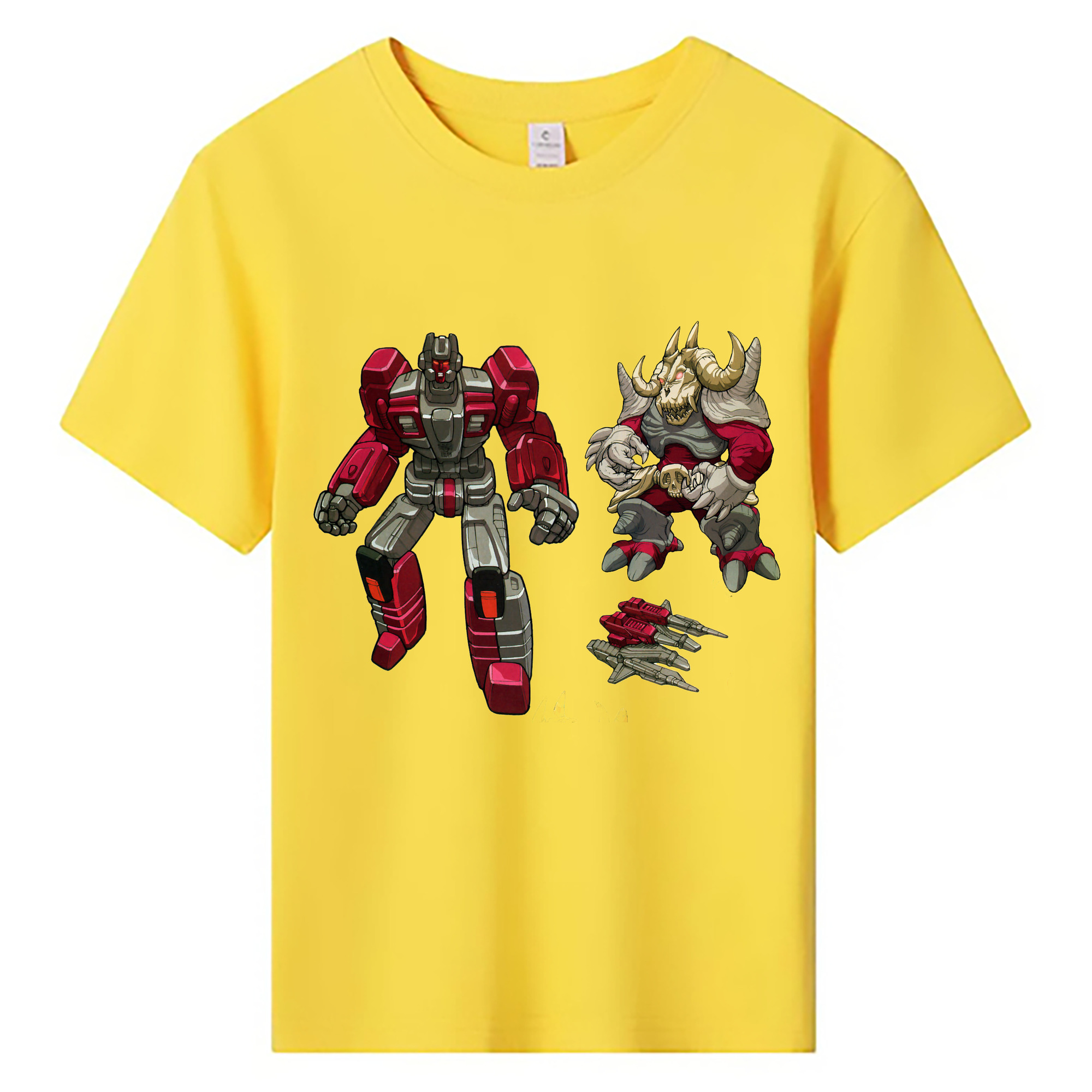（画像用）  綿100％キッズTシャツ（フロントプリント）