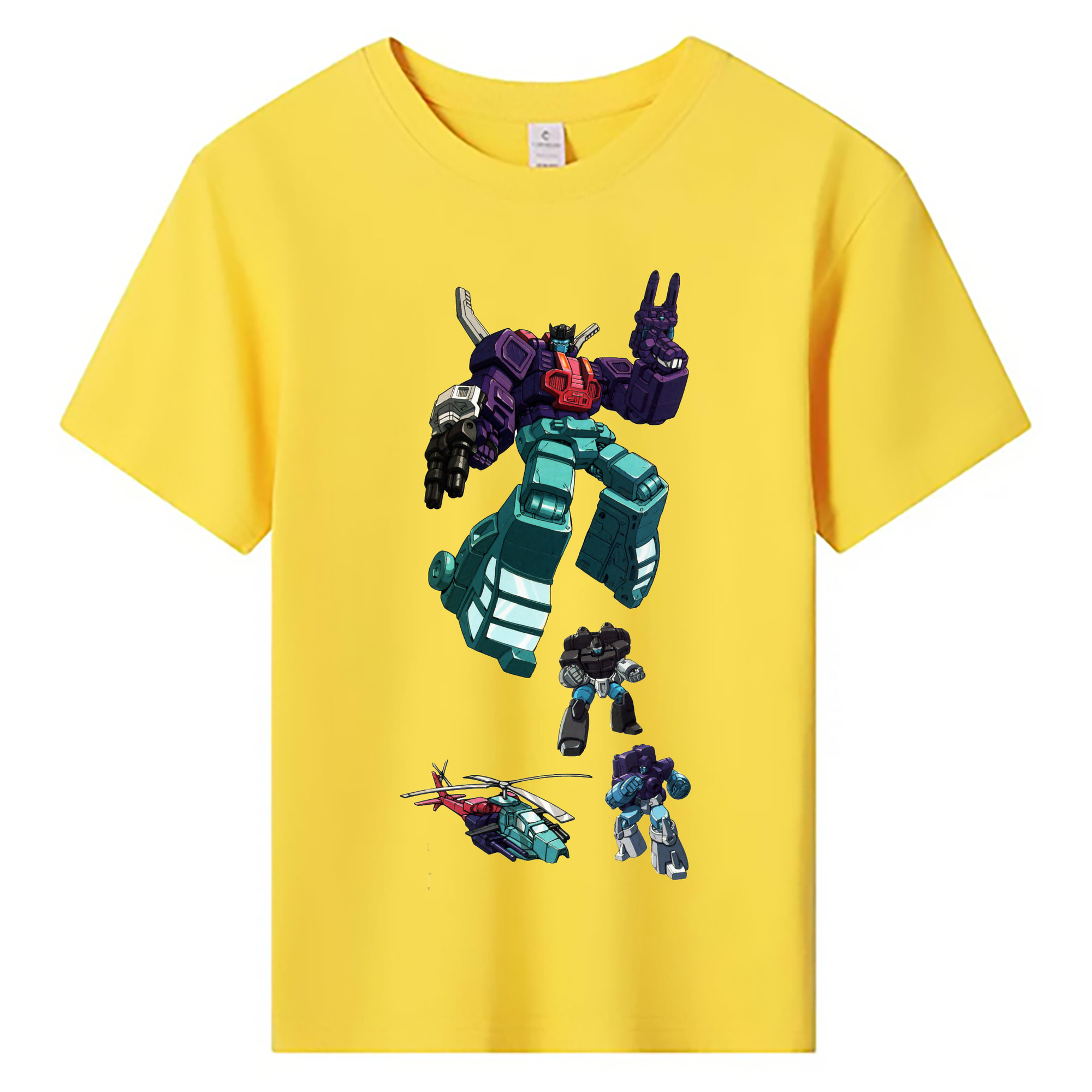 （画像用）  綿100％キッズTシャツ（フロントプリント）