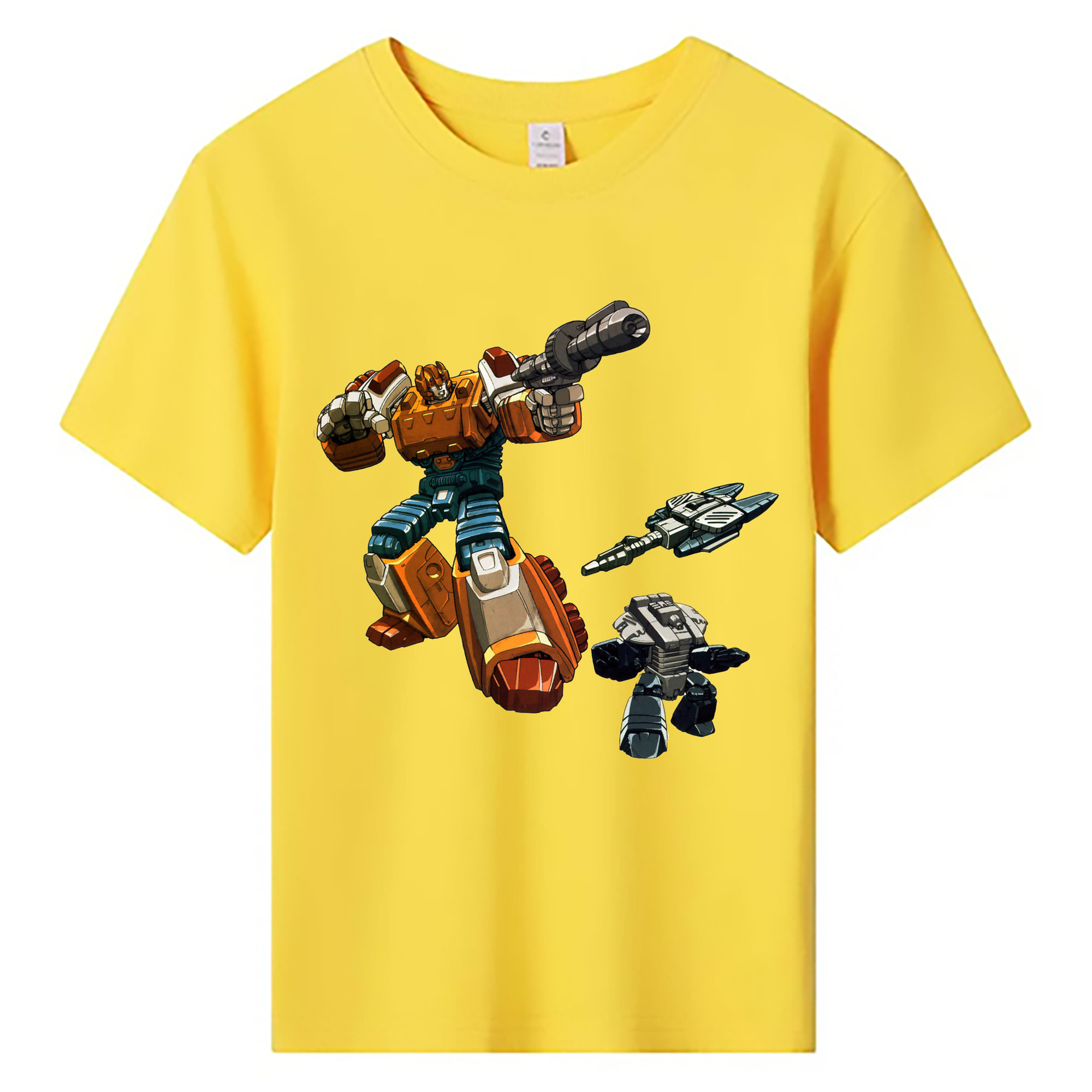 （画像用）  綿100％キッズTシャツ（フロントプリント）
