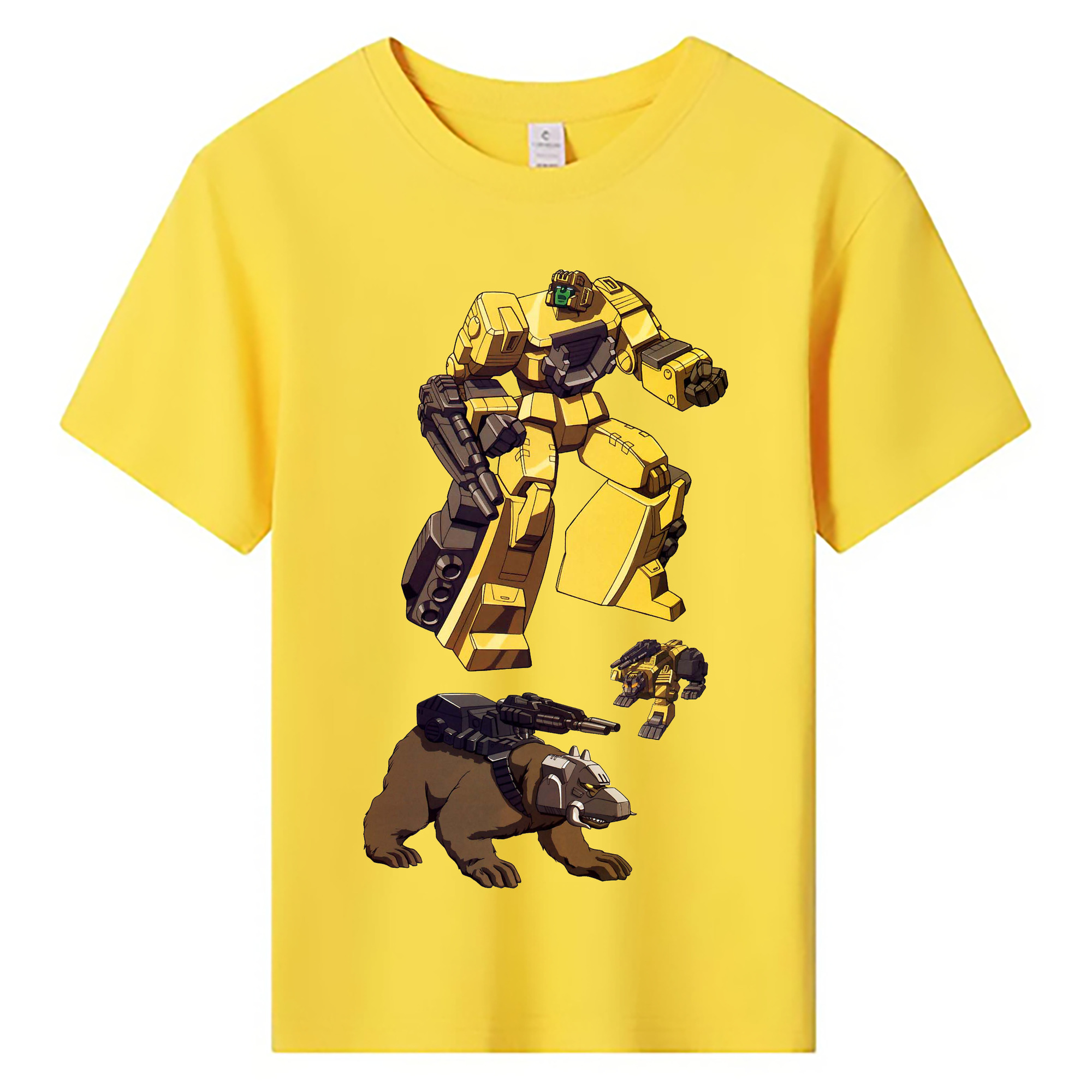 （画像用）  綿100％キッズTシャツ（フロントプリント）