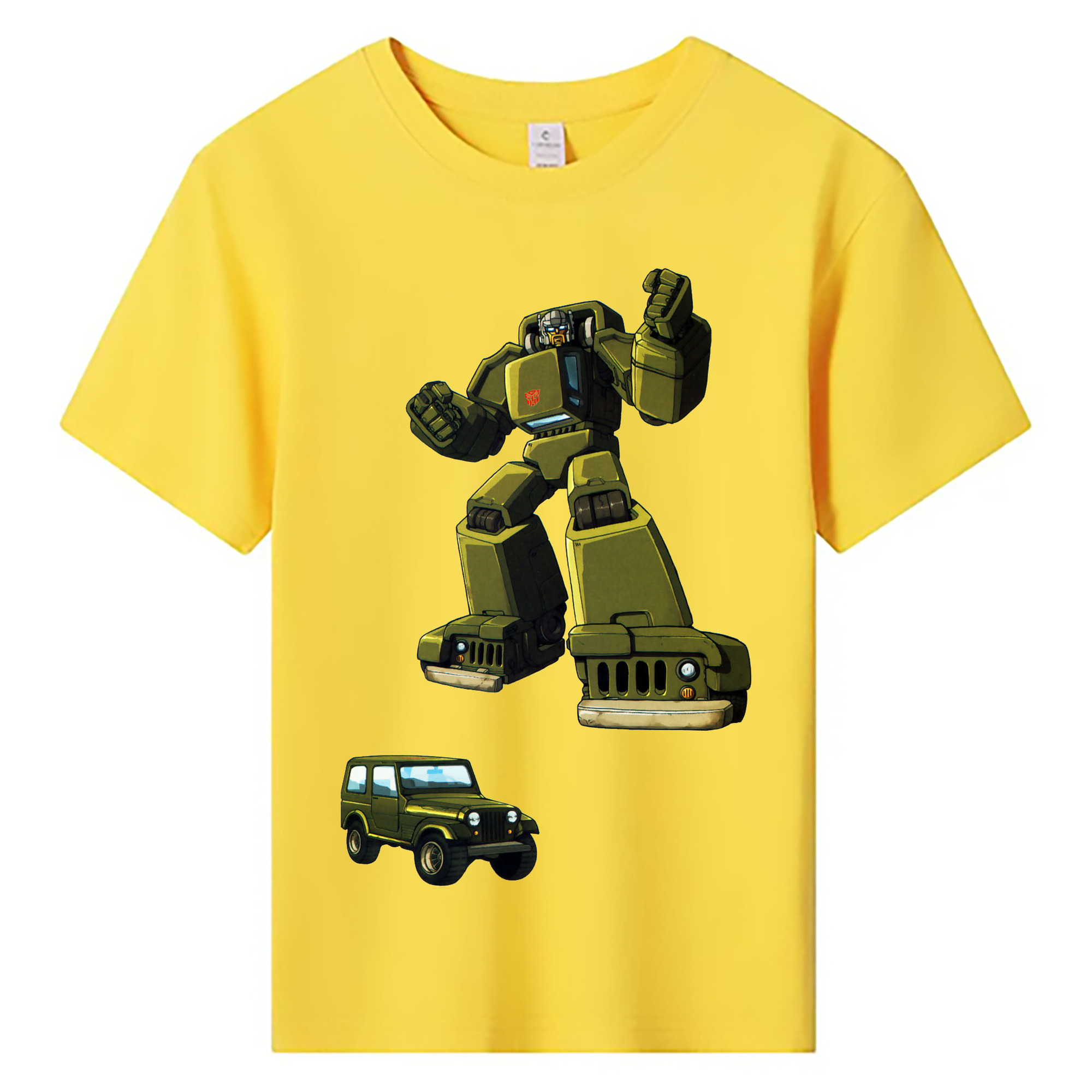 （画像用）  綿100％キッズTシャツ（フロントプリント）
