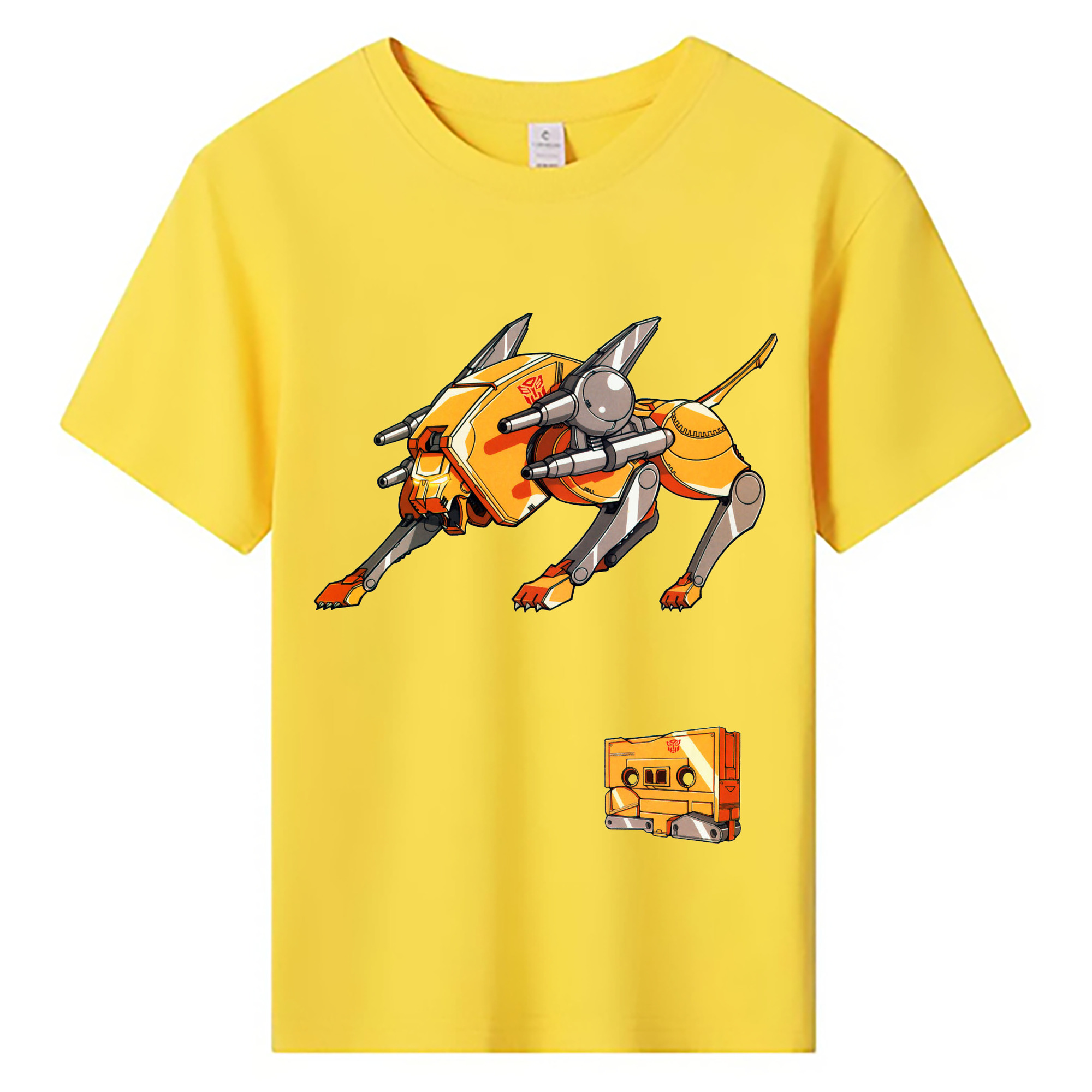 （画像用）  綿100％キッズTシャツ（フロントプリント）