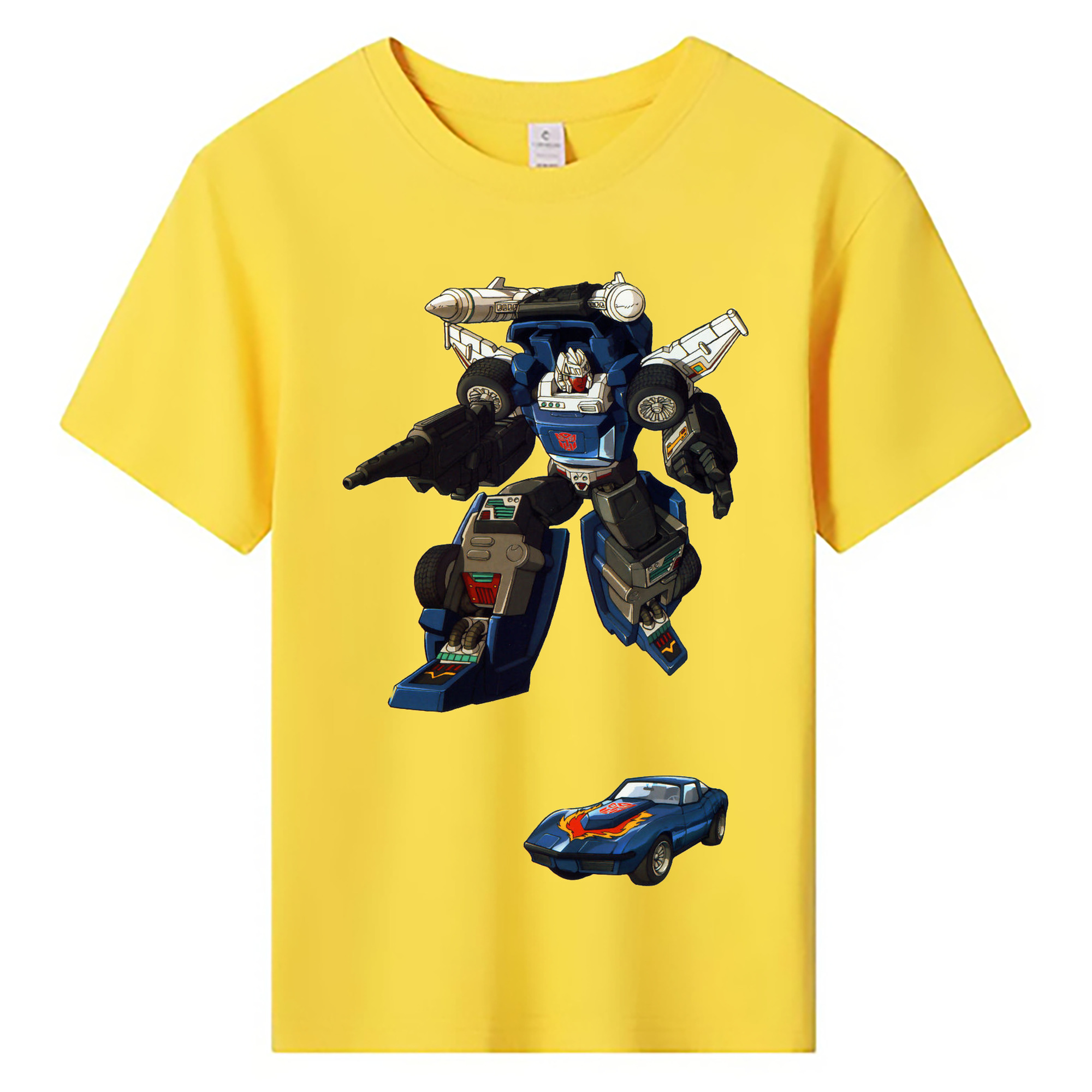 （画像用）  綿100％キッズTシャツ（フロントプリント）