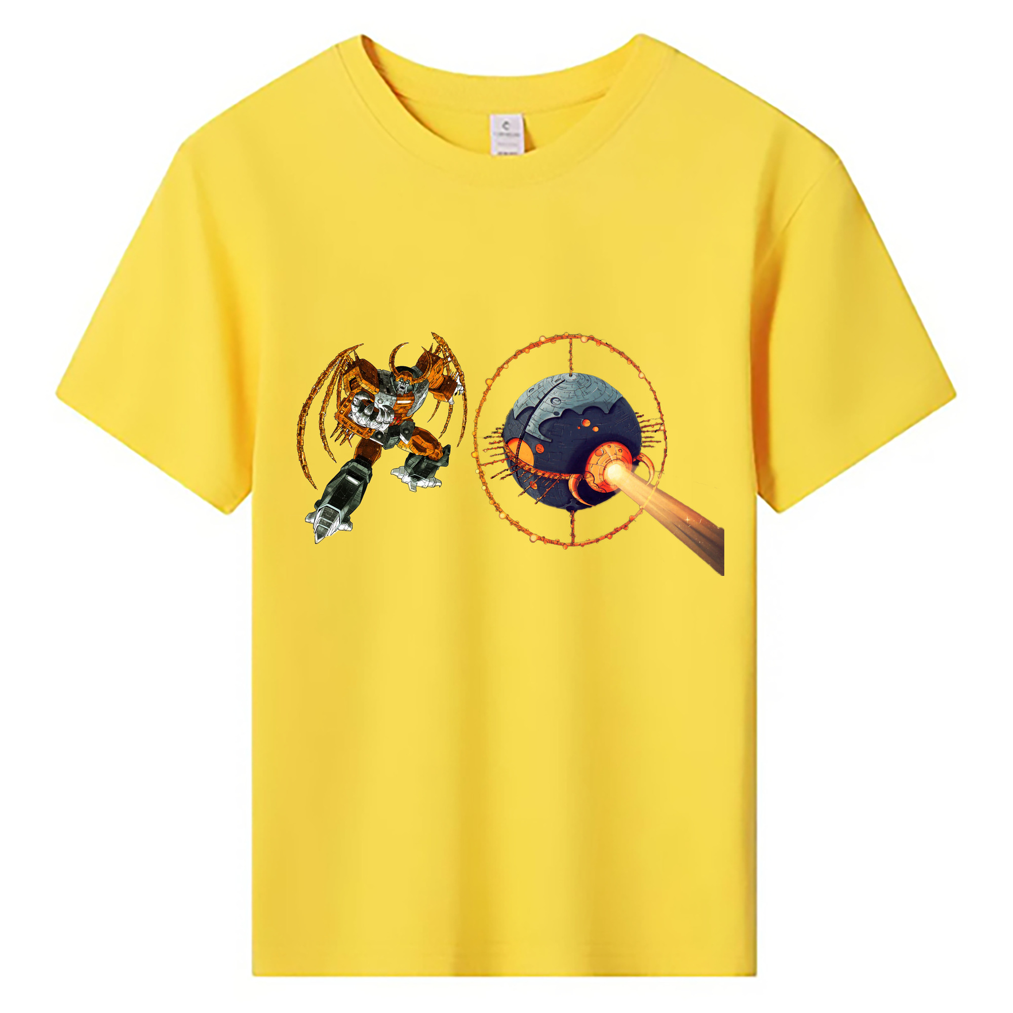 （画像用）  綿100％キッズTシャツ（フロントプリント）