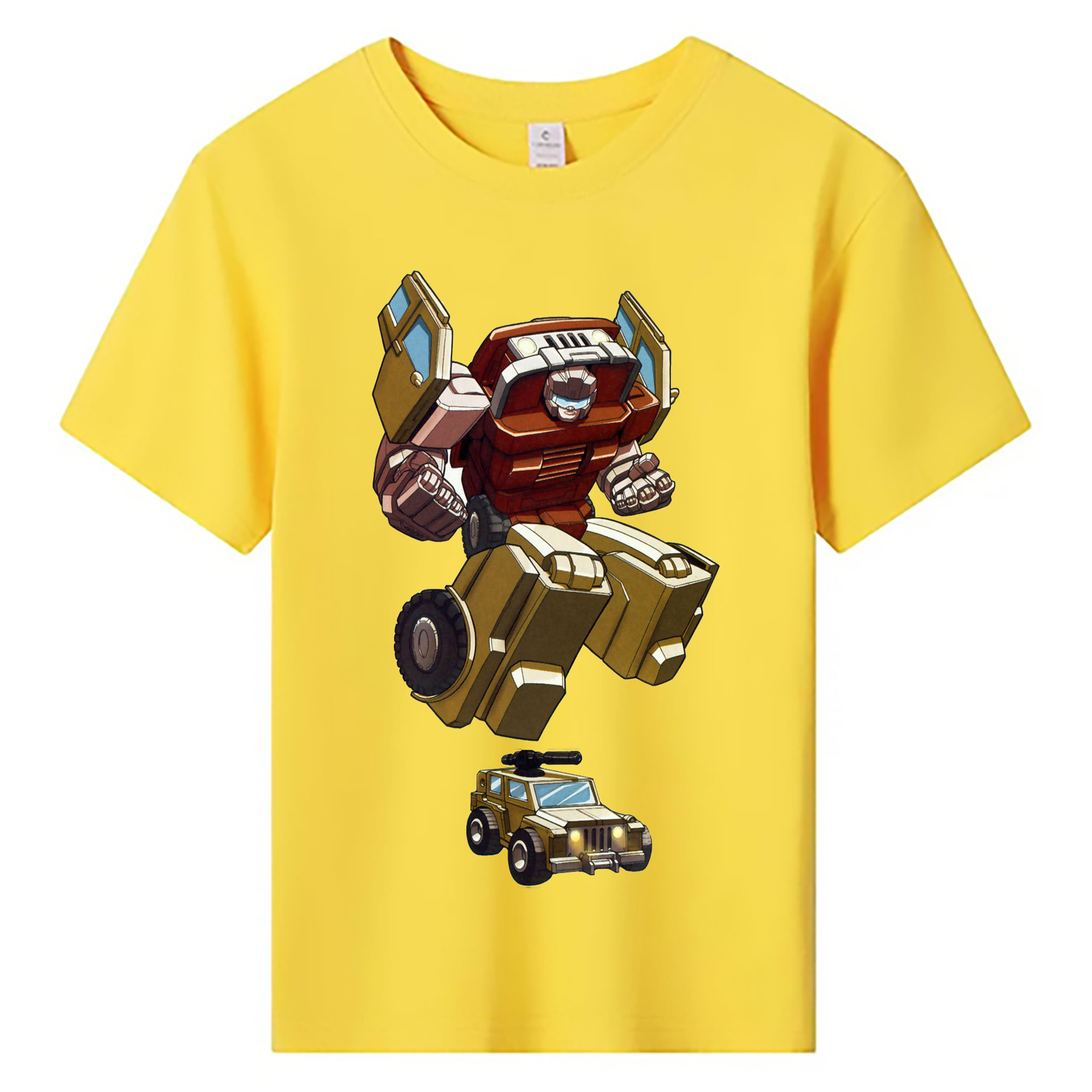 （画像用）  綿100％キッズTシャツ（フロントプリント）