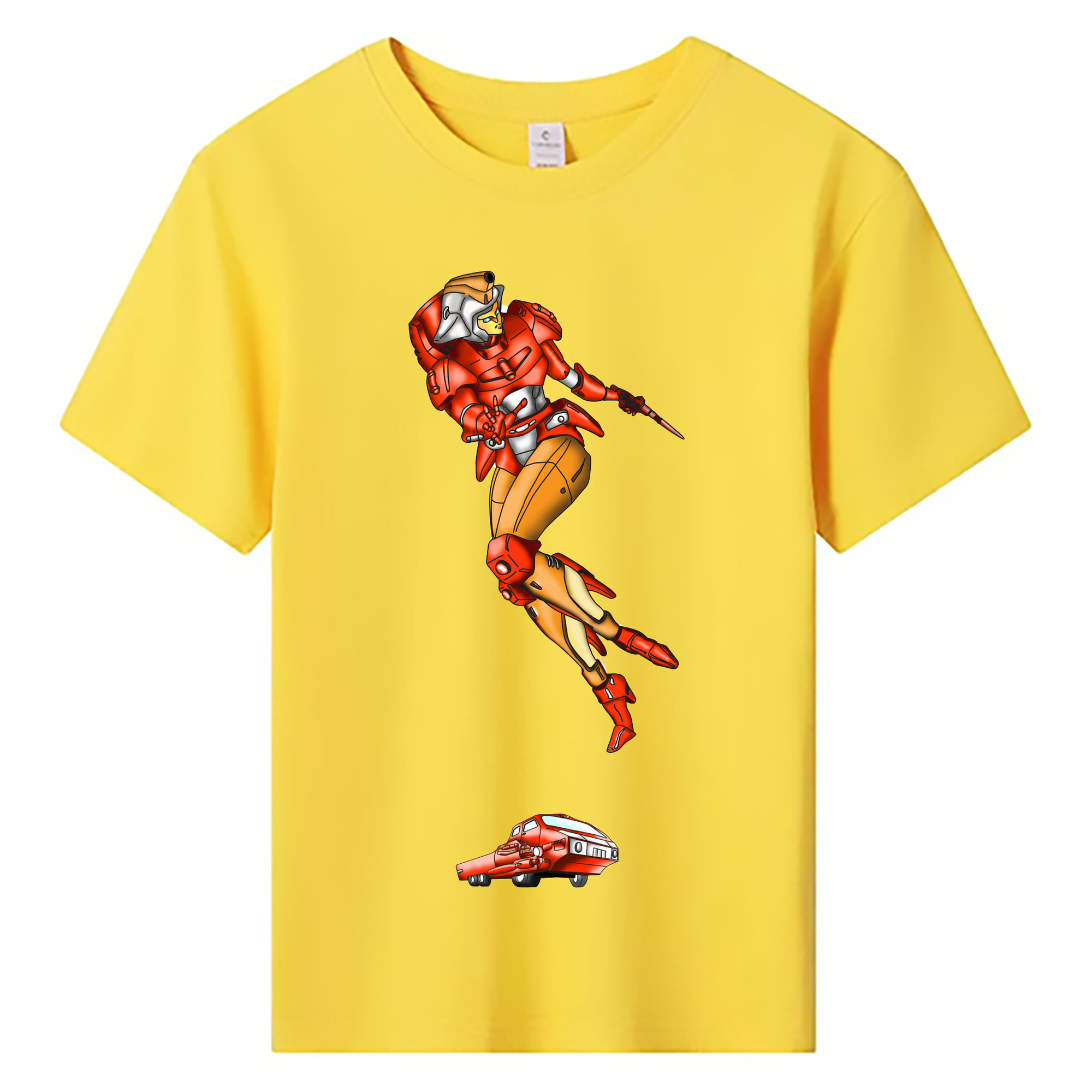 （画像用）  綿100％キッズTシャツ（フロントプリント）