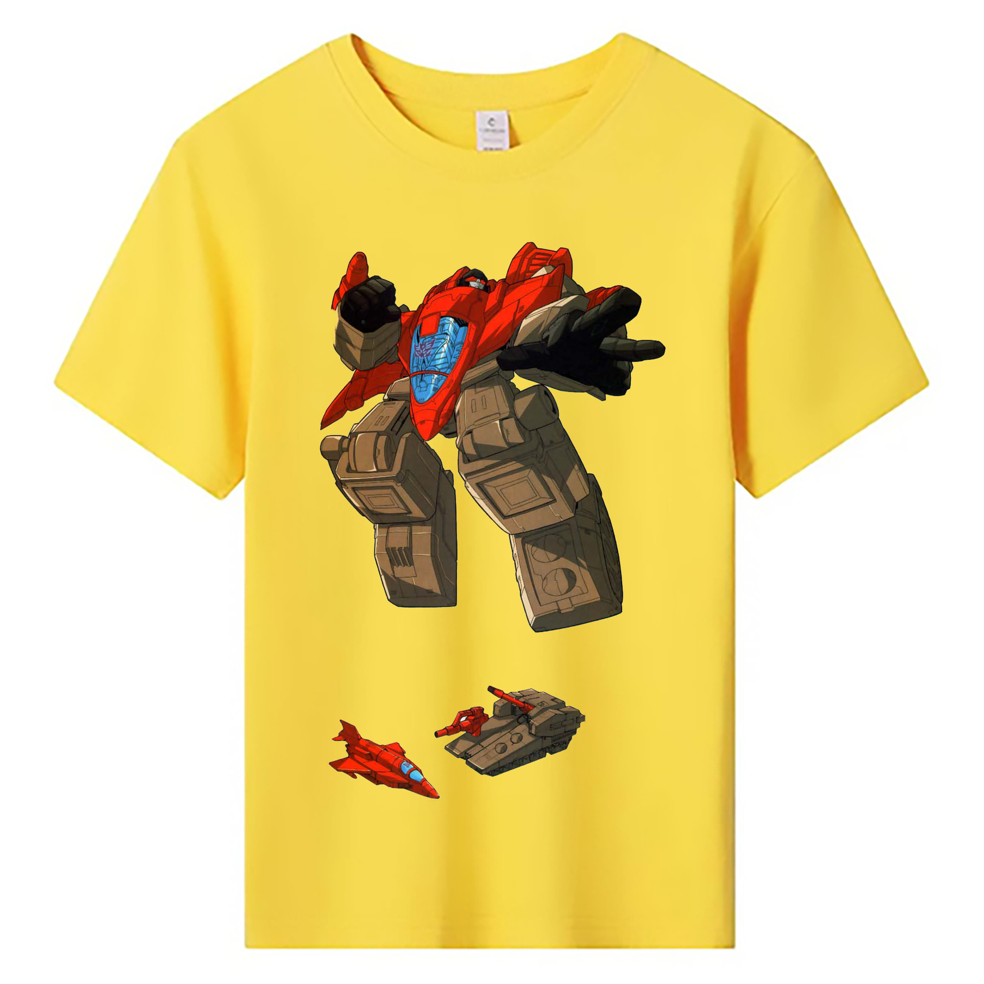 （画像用）  綿100％キッズTシャツ（フロントプリント）