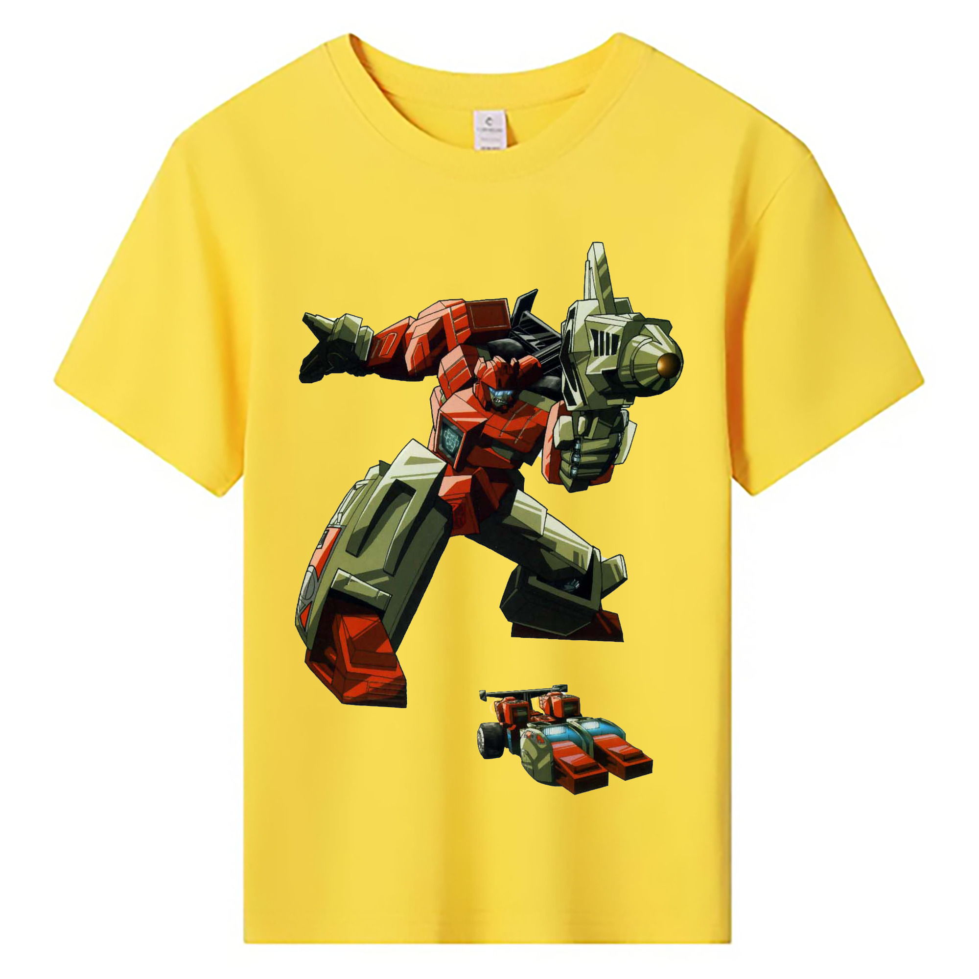 （画像用）  綿100％キッズTシャツ（フロントプリント）