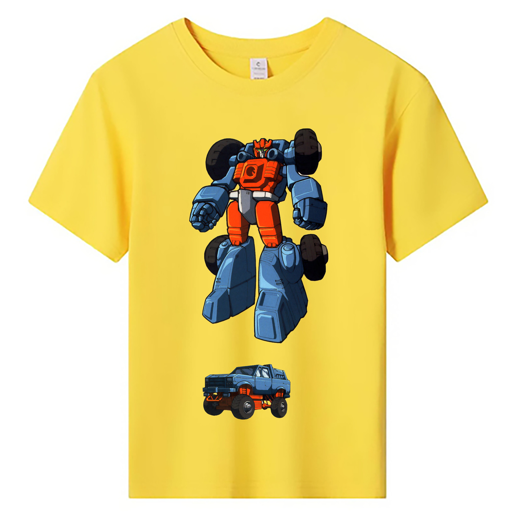 （画像用）  綿100％キッズTシャツ（フロントプリント）
