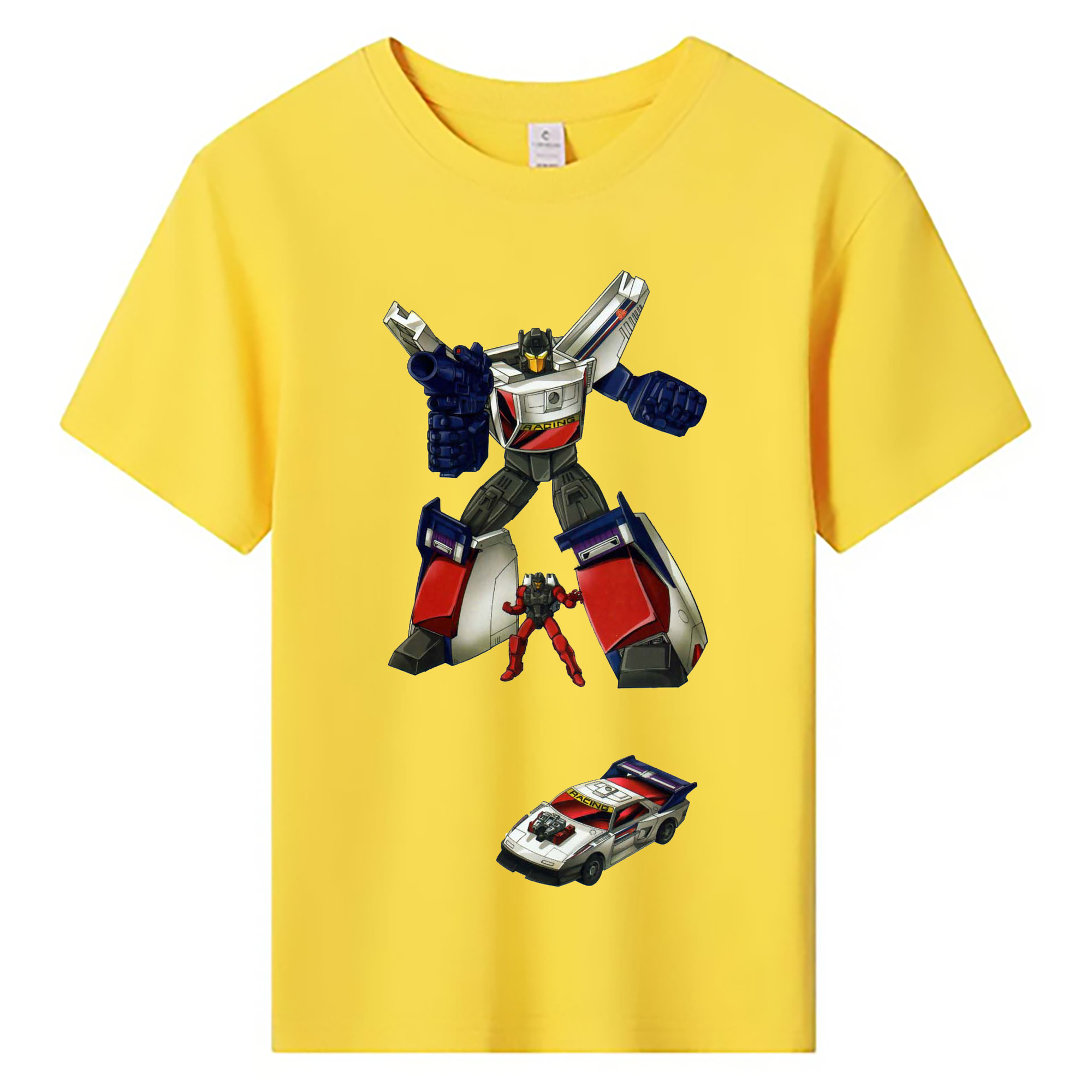 （画像用）  綿100％キッズTシャツ（フロントプリント）
