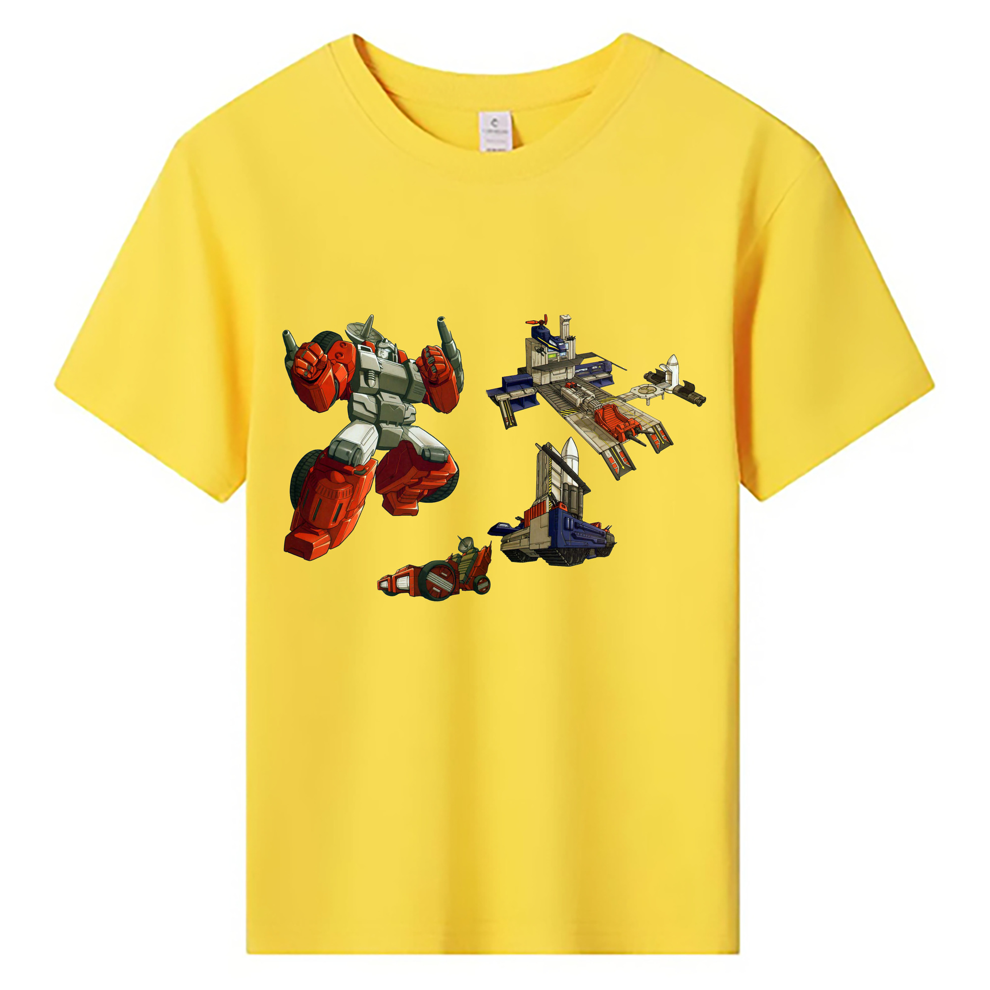 （画像用）  綿100％キッズTシャツ（フロントプリント）