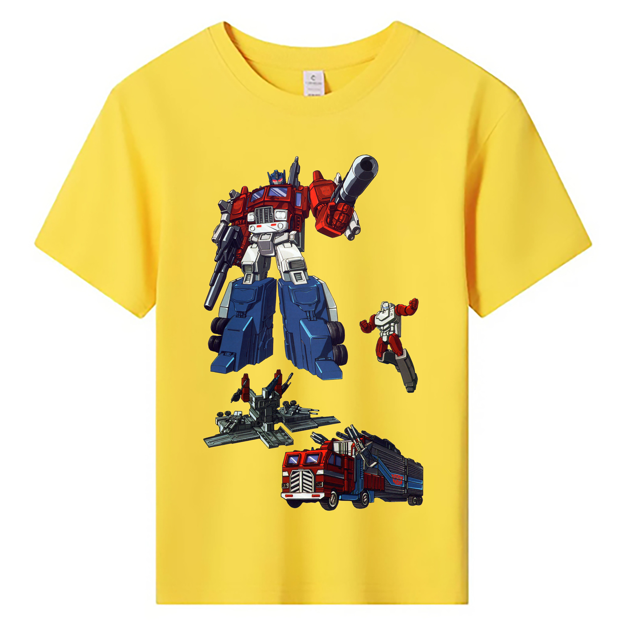 （画像用）  綿100％キッズTシャツ（フロントプリント）