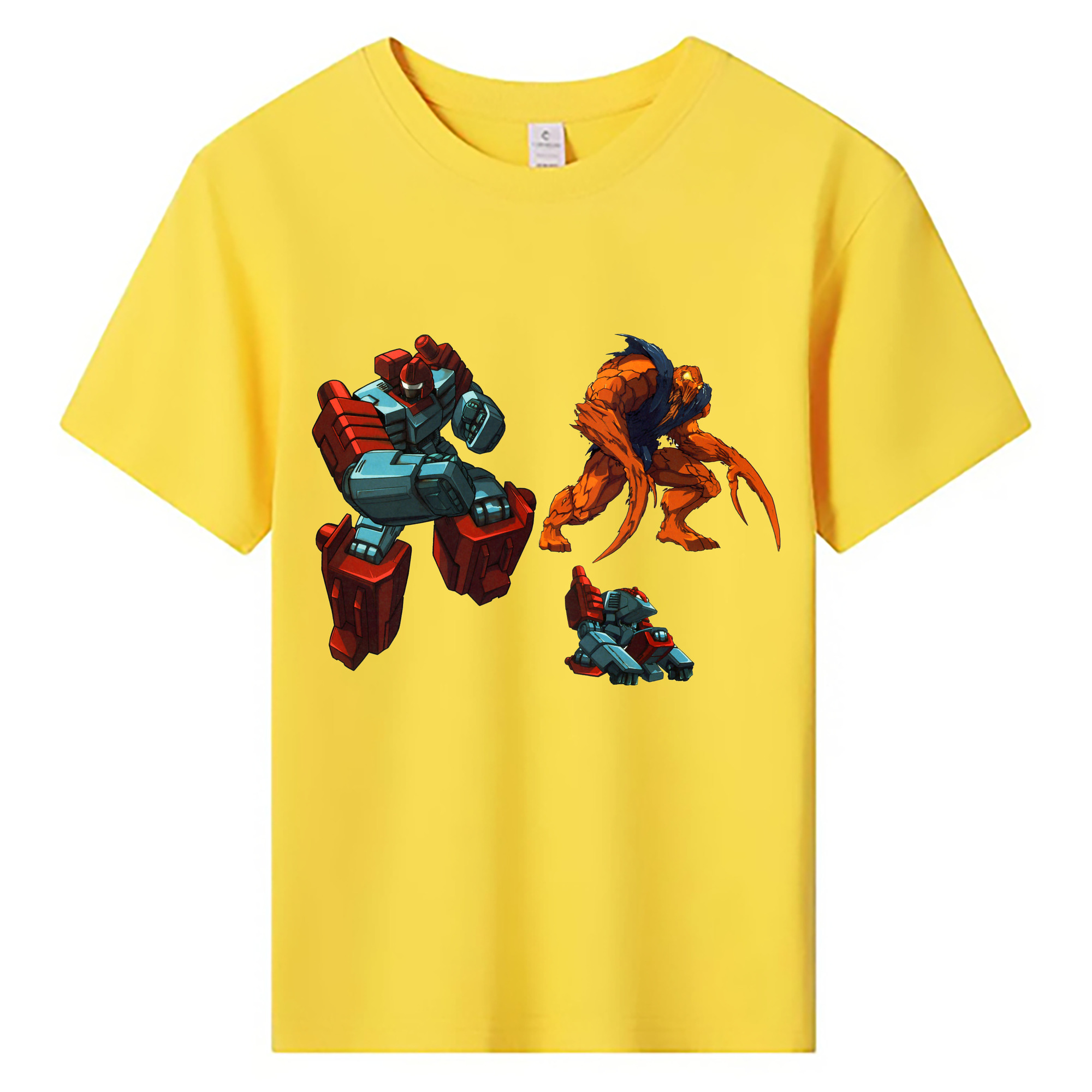 （画像用）  綿100％キッズTシャツ（フロントプリント）