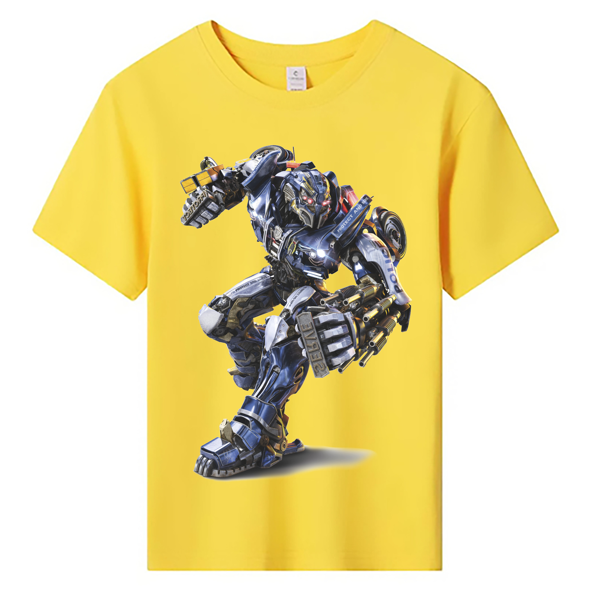 （画像用）  綿100％キッズTシャツ（フロントプリント）