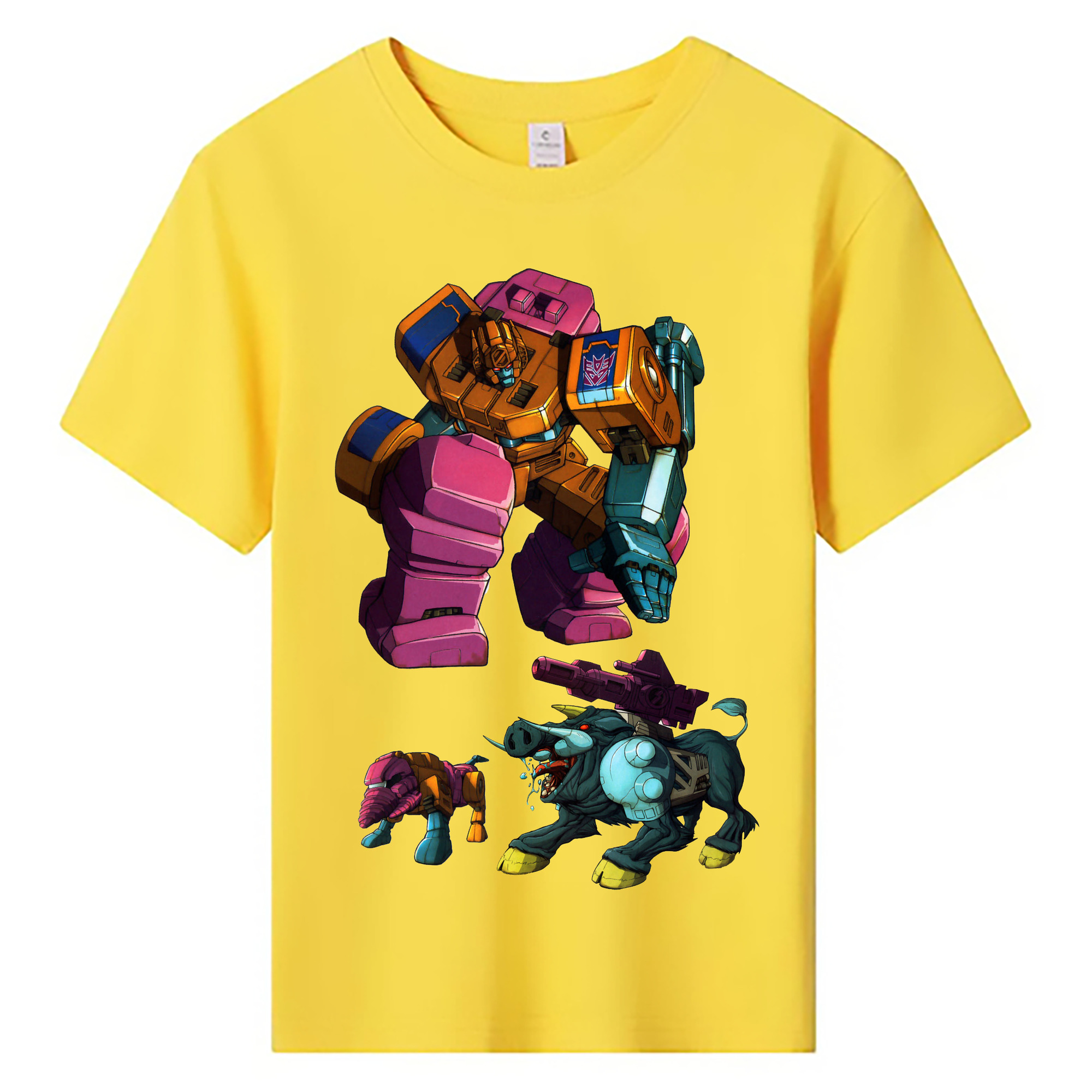 （画像用）  綿100％キッズTシャツ（フロントプリント）