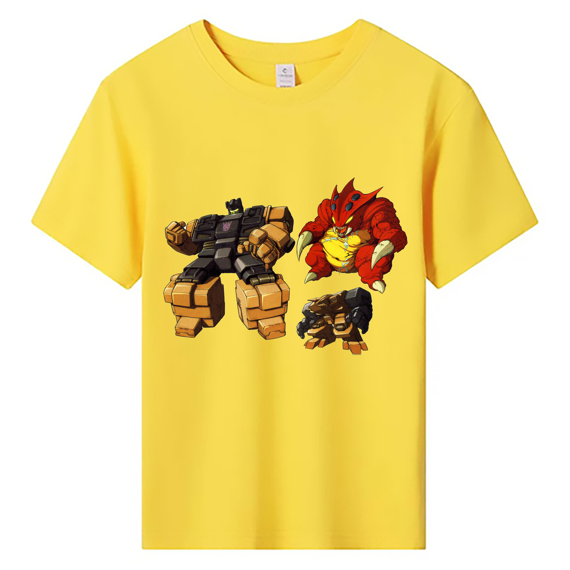 （画像用）  綿100％キッズTシャツ（フロントプリント）