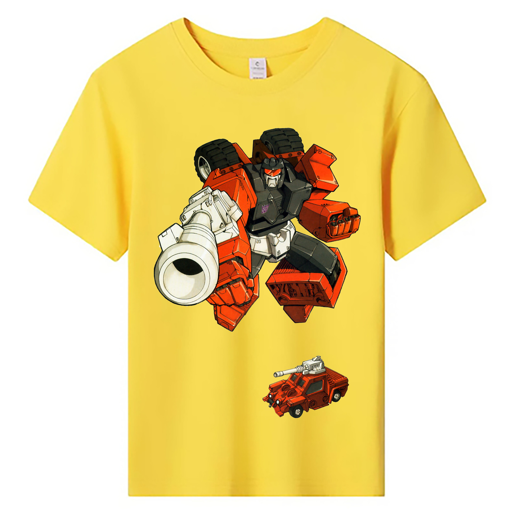 （画像用）  綿100％キッズTシャツ（フロントプリント）