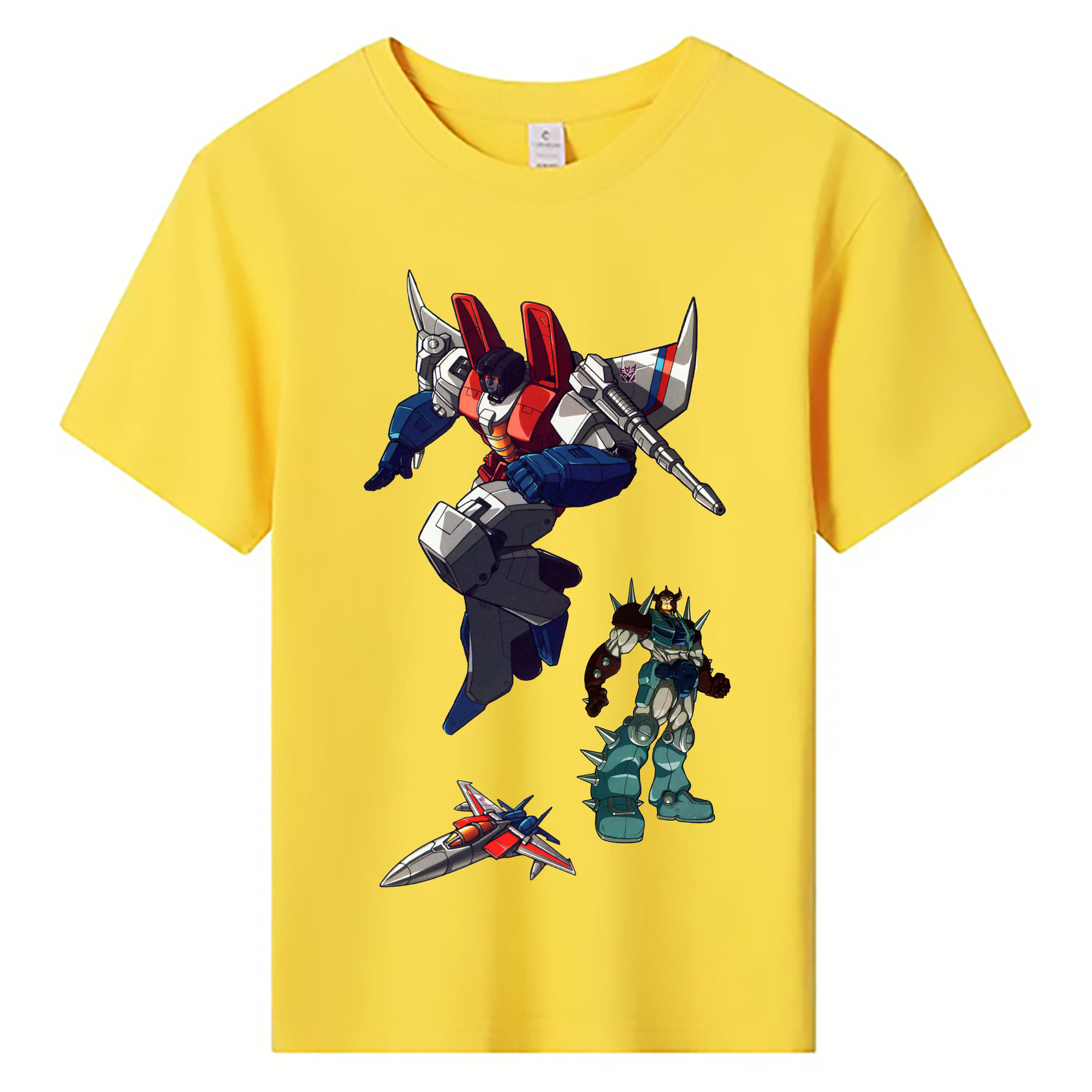（画像用）  綿100％キッズTシャツ（フロントプリント）