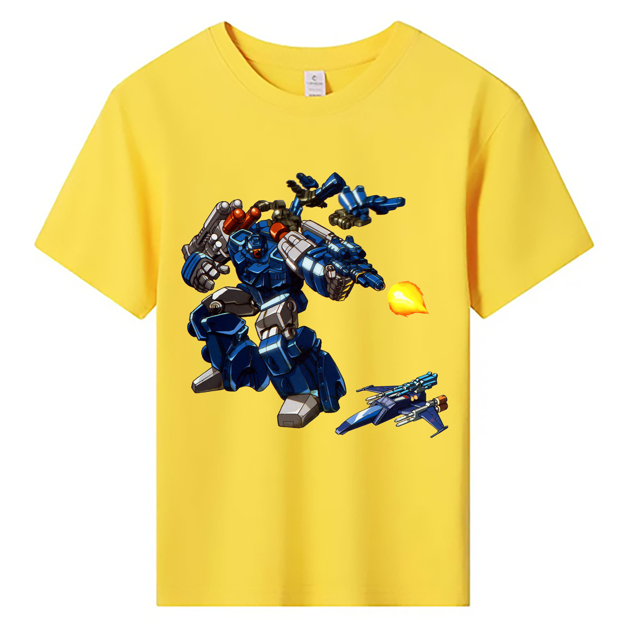 （画像用）  綿100％キッズTシャツ（フロントプリント）