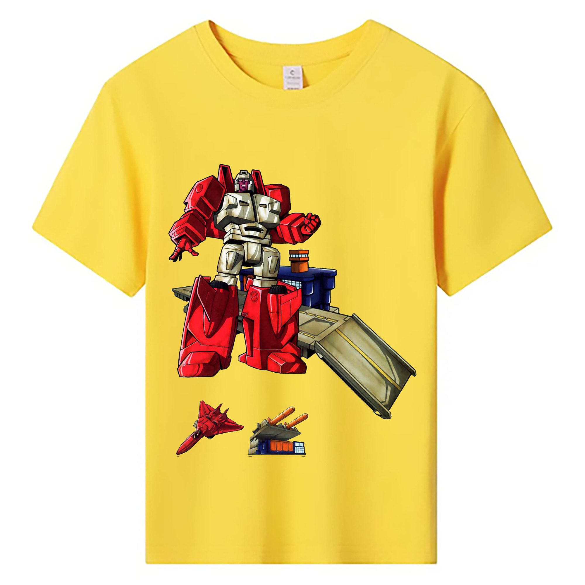 （画像用）  綿100％キッズTシャツ（フロントプリント）