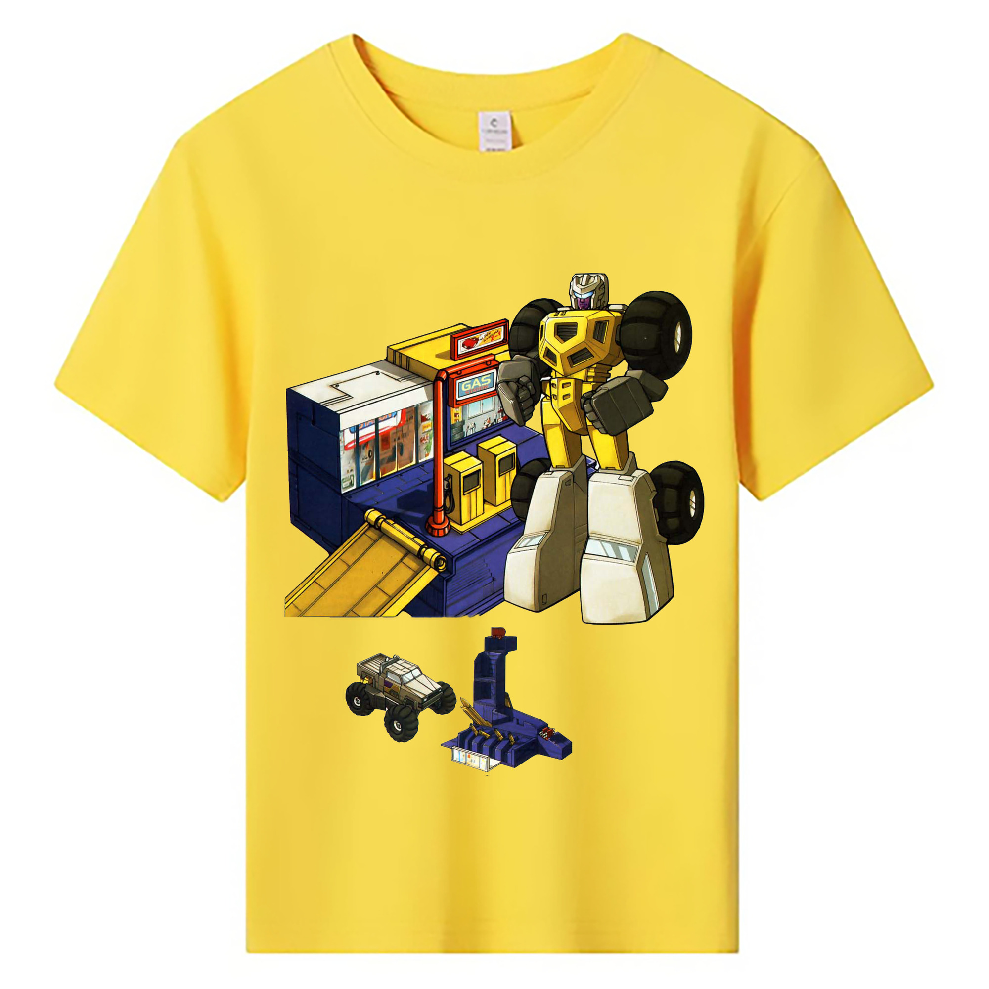 （画像用）  綿100％キッズTシャツ（フロントプリント）