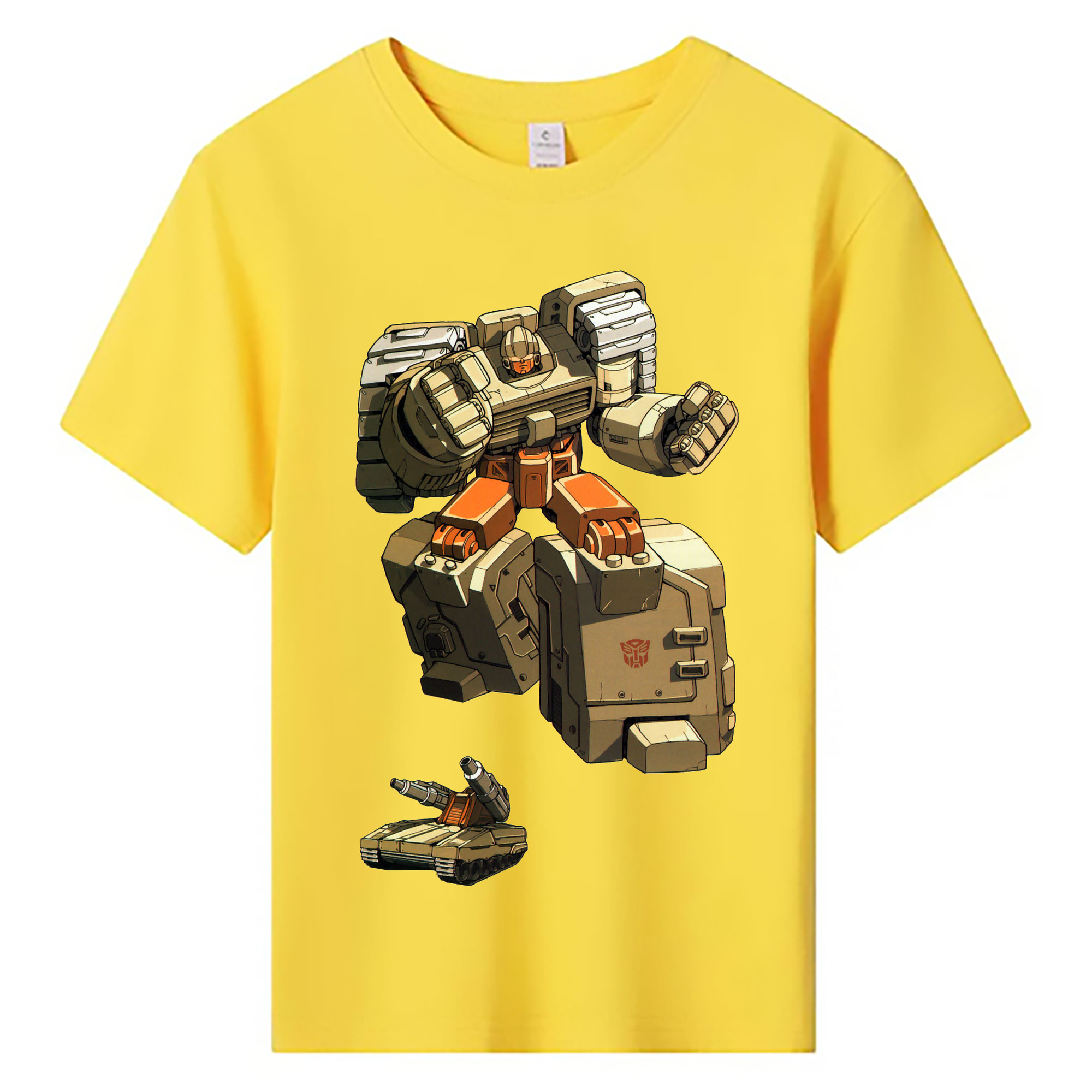（画像用）  綿100％キッズTシャツ（フロントプリント）
