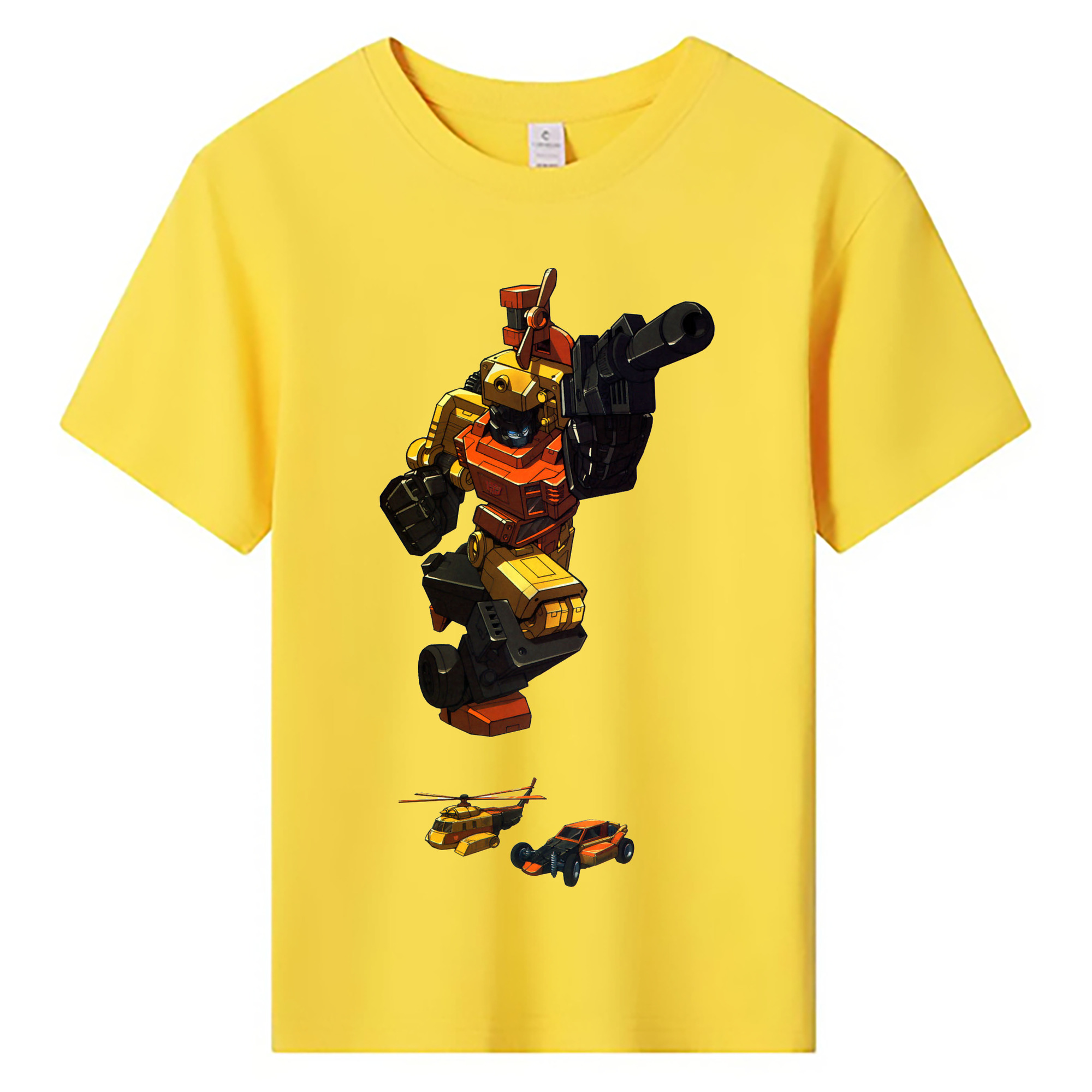 （画像用）  綿100％キッズTシャツ（フロントプリント）
