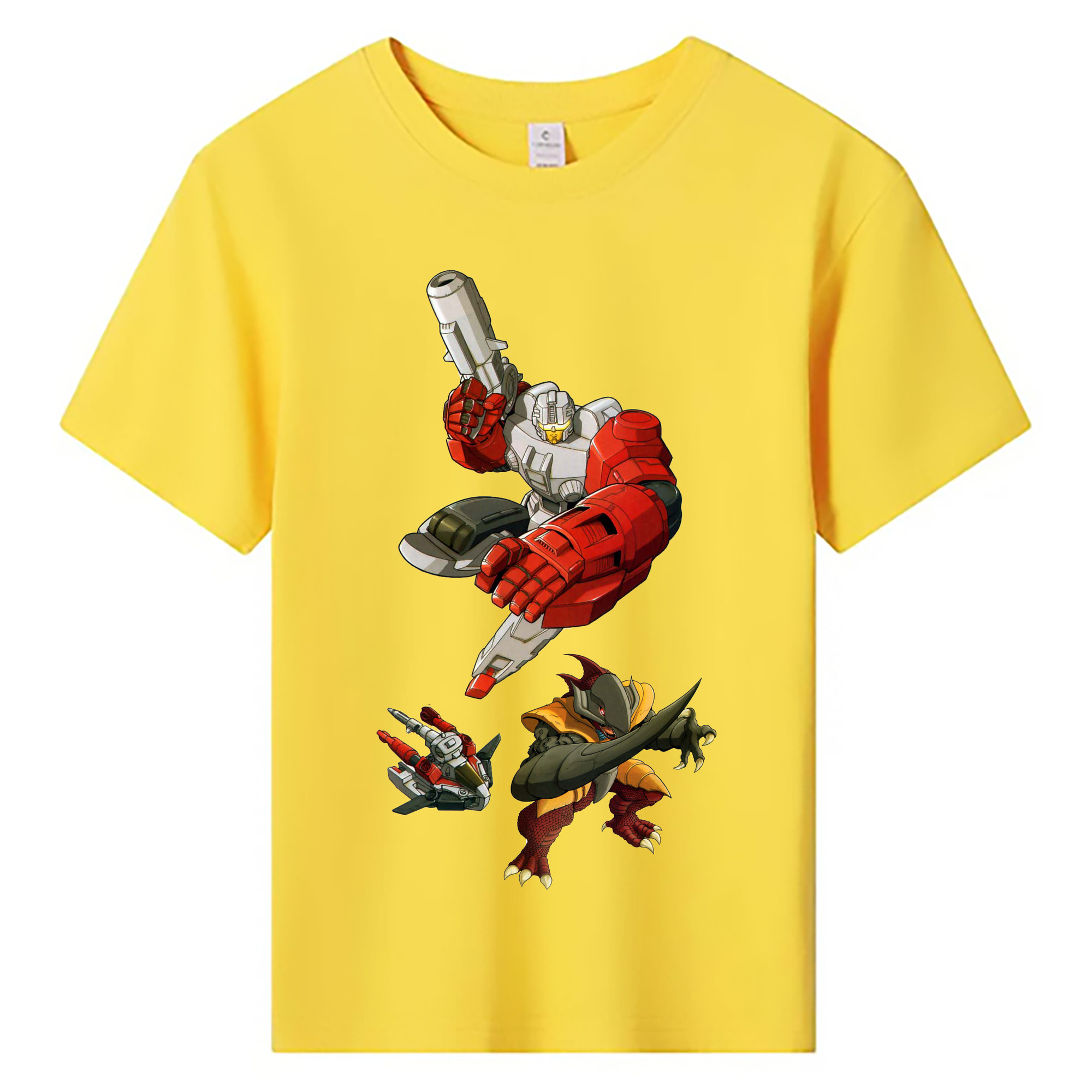 （画像用）  綿100％キッズTシャツ（フロントプリント）