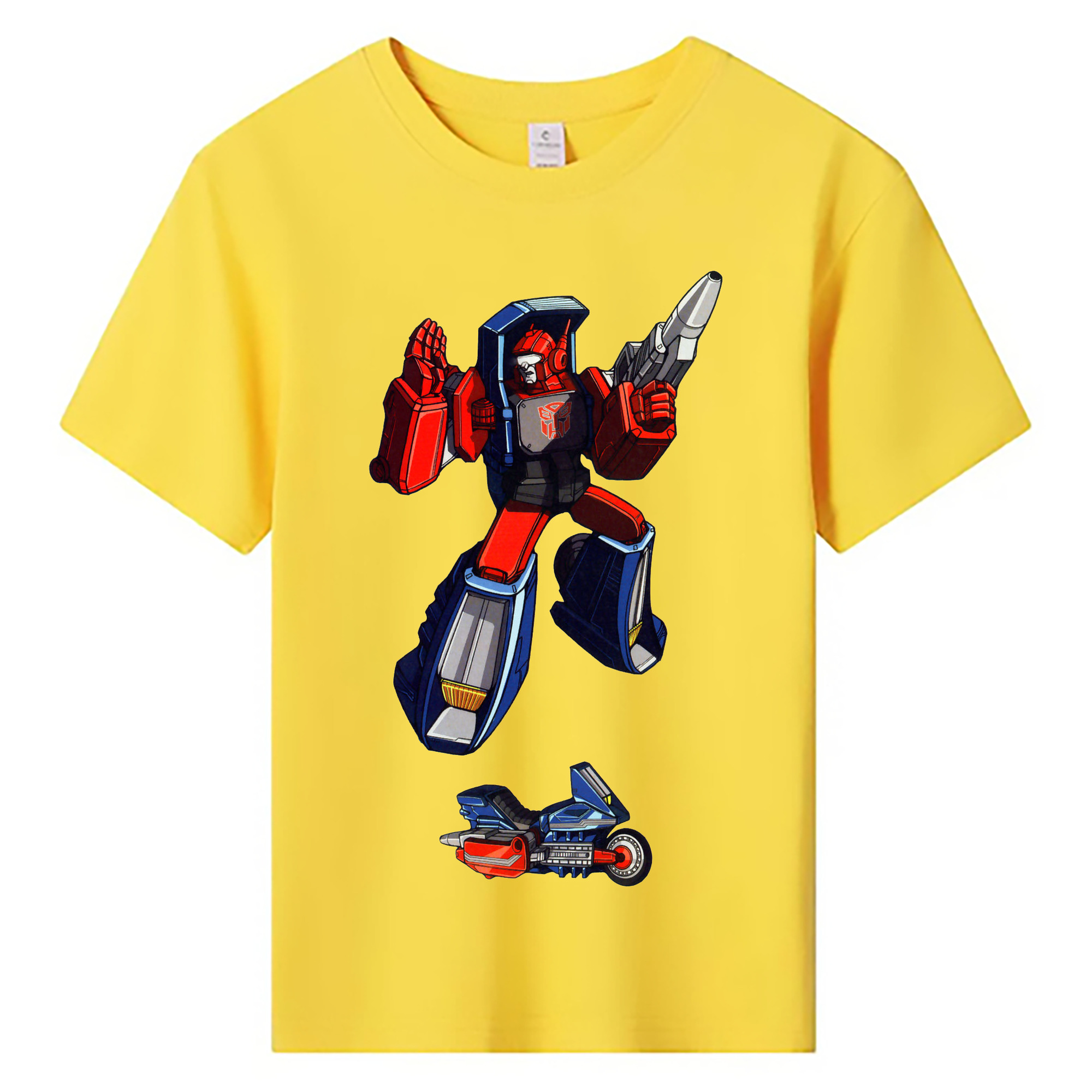（画像用）  綿100％キッズTシャツ（フロントプリント）
