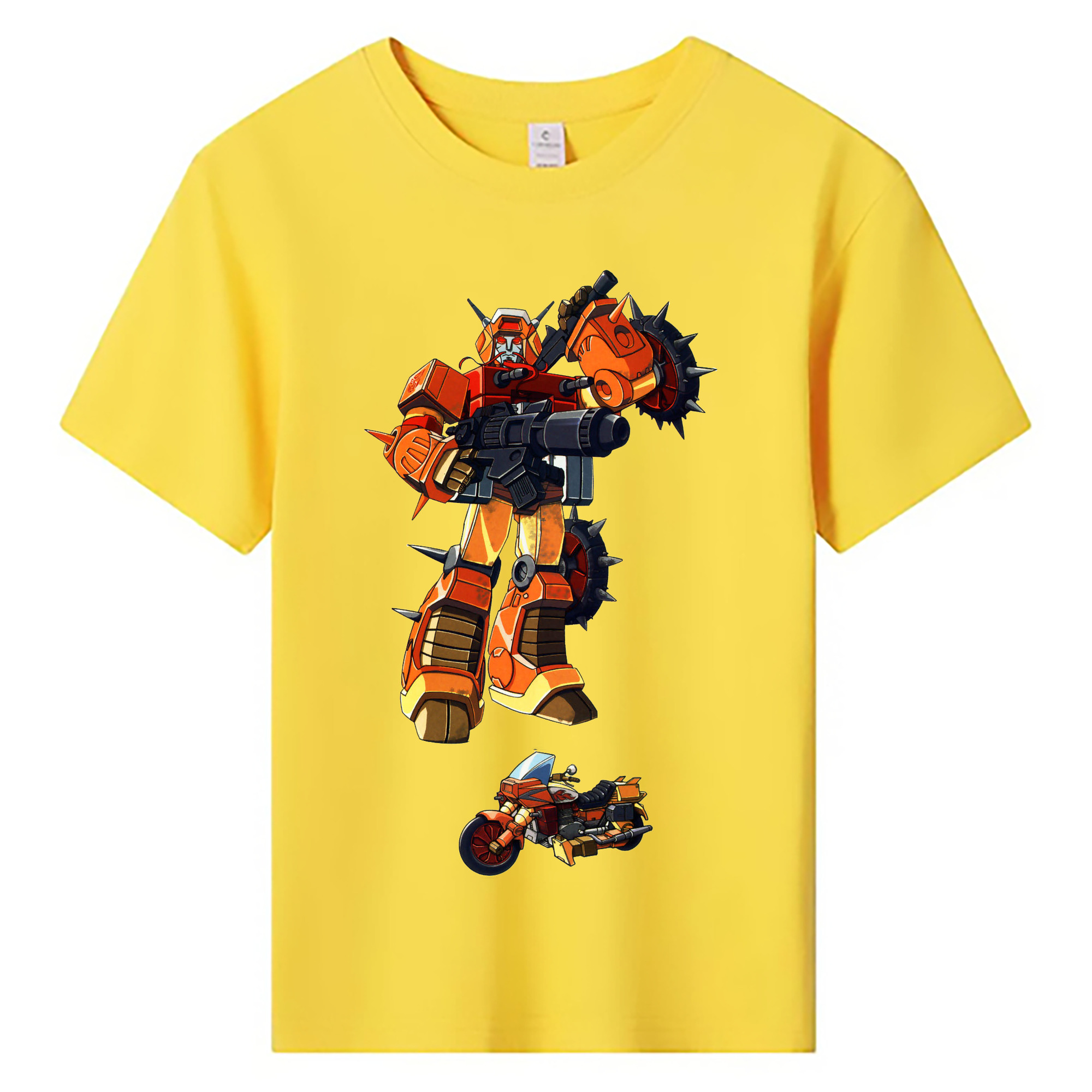 （画像用）  綿100％キッズTシャツ（フロントプリント）