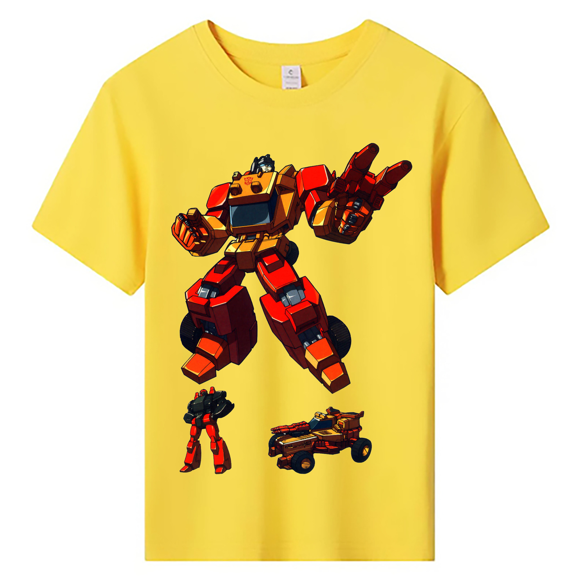 （画像用）  綿100％キッズTシャツ（フロントプリント）