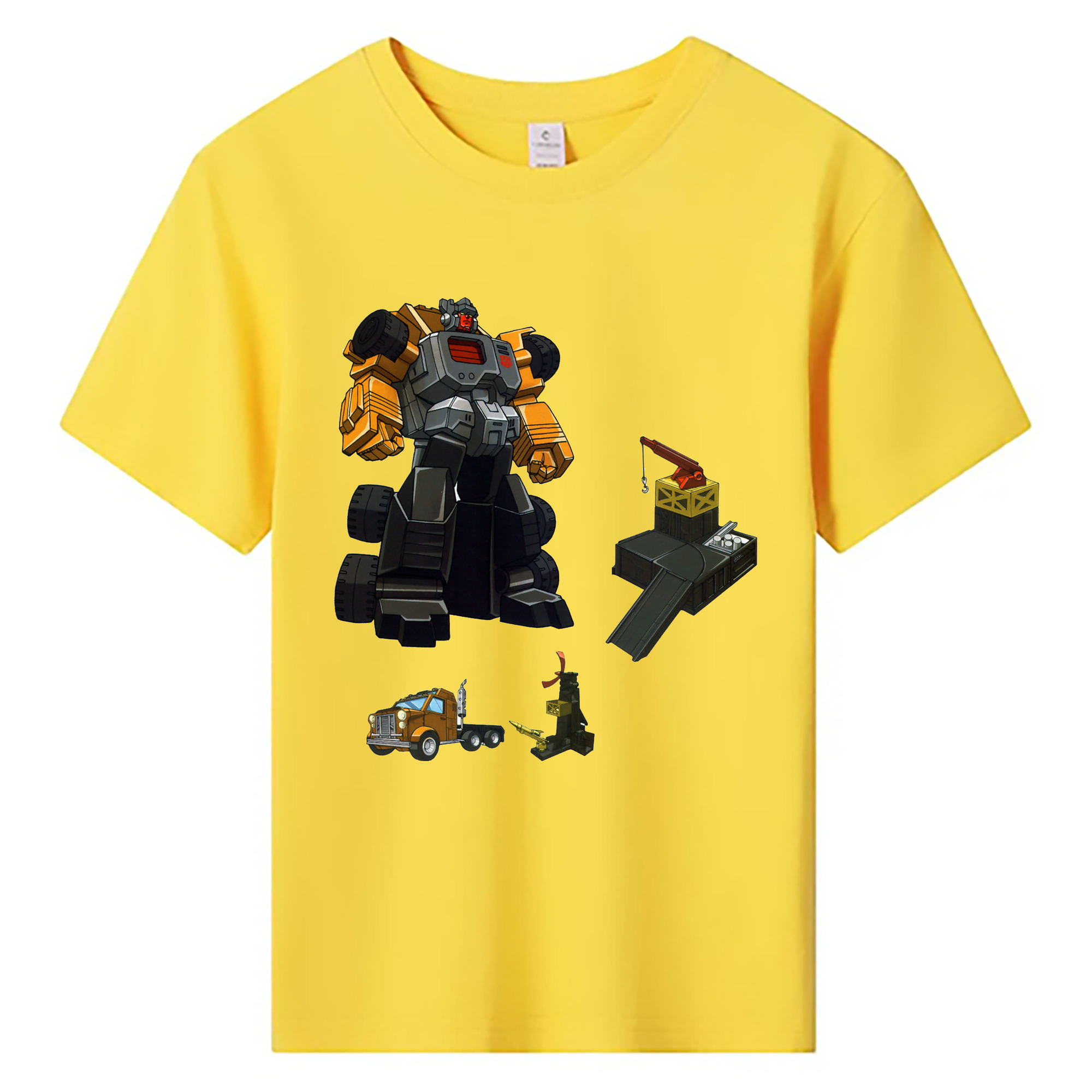 （画像用）  綿100％キッズTシャツ（フロントプリント）