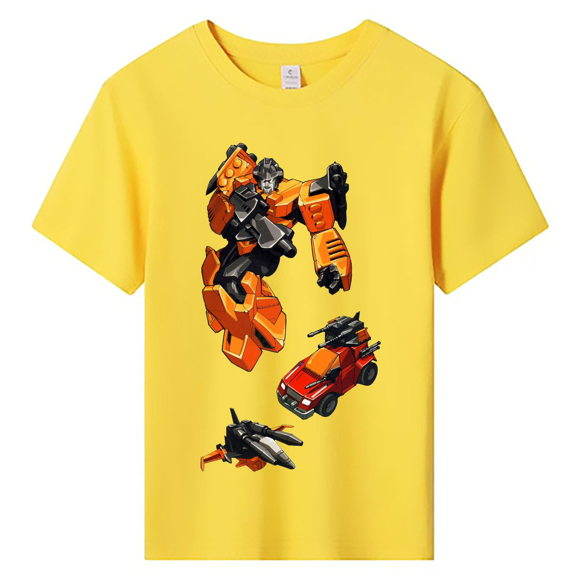 （画像用）  綿100％キッズTシャツ（フロントプリント）