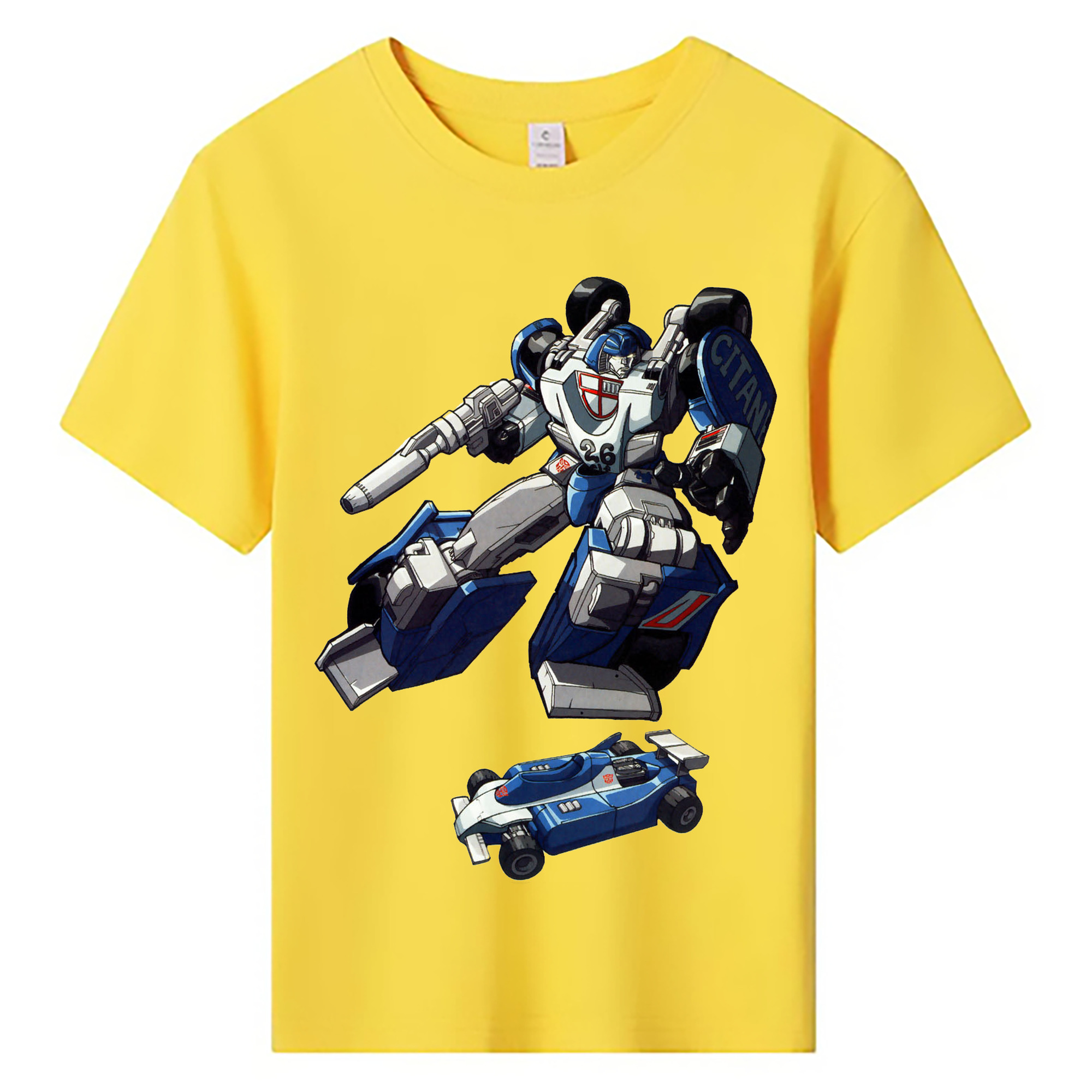 （画像用）  綿100％キッズTシャツ（フロントプリント）