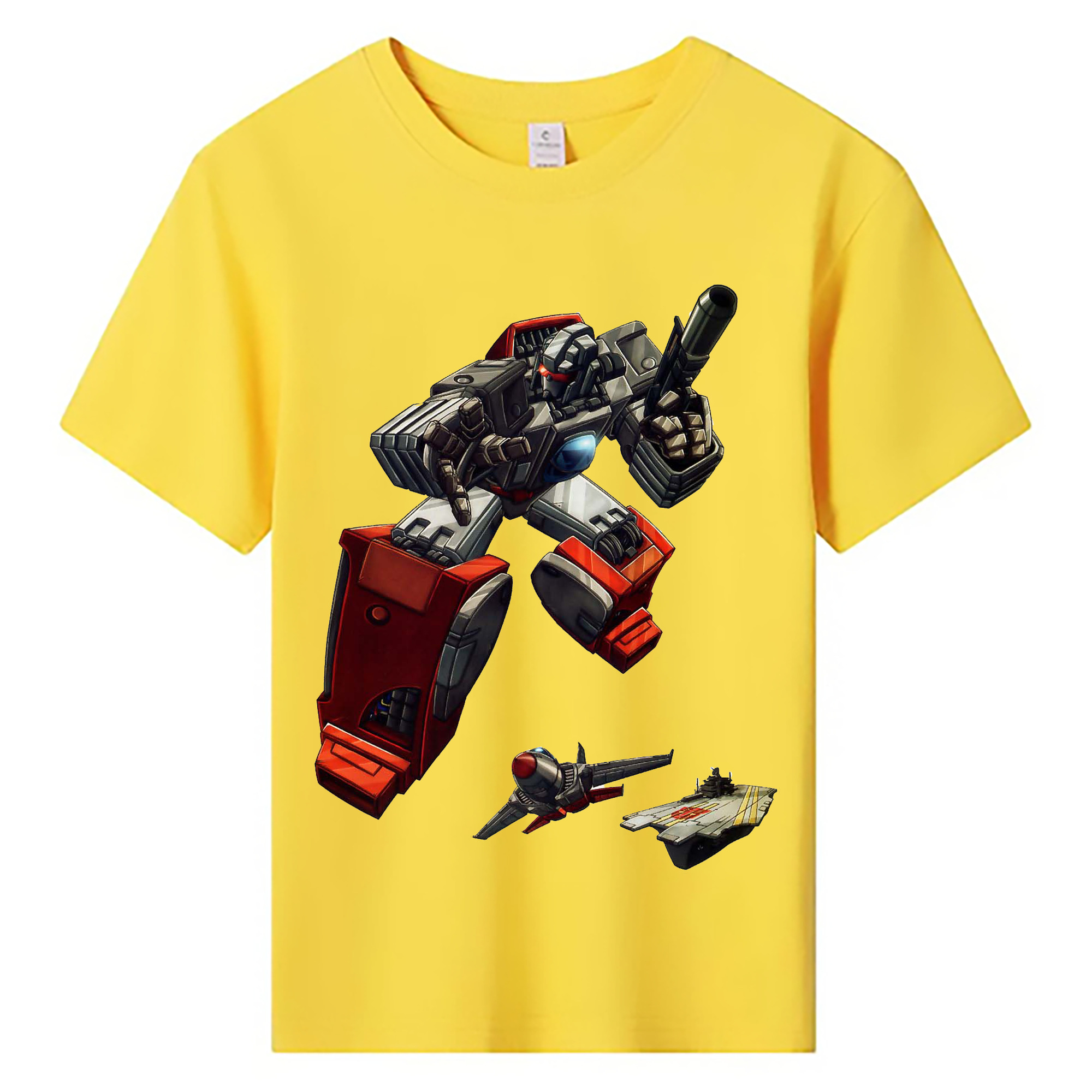（画像用）  綿100％キッズTシャツ（フロントプリント）