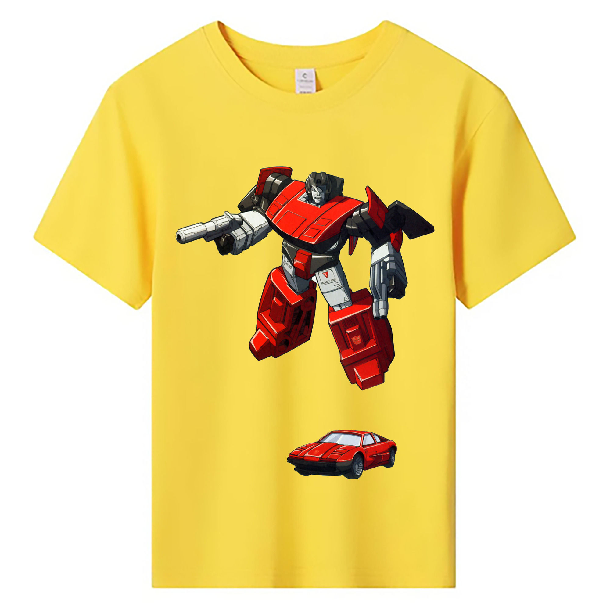 （画像用）  綿100％キッズTシャツ（フロントプリント）