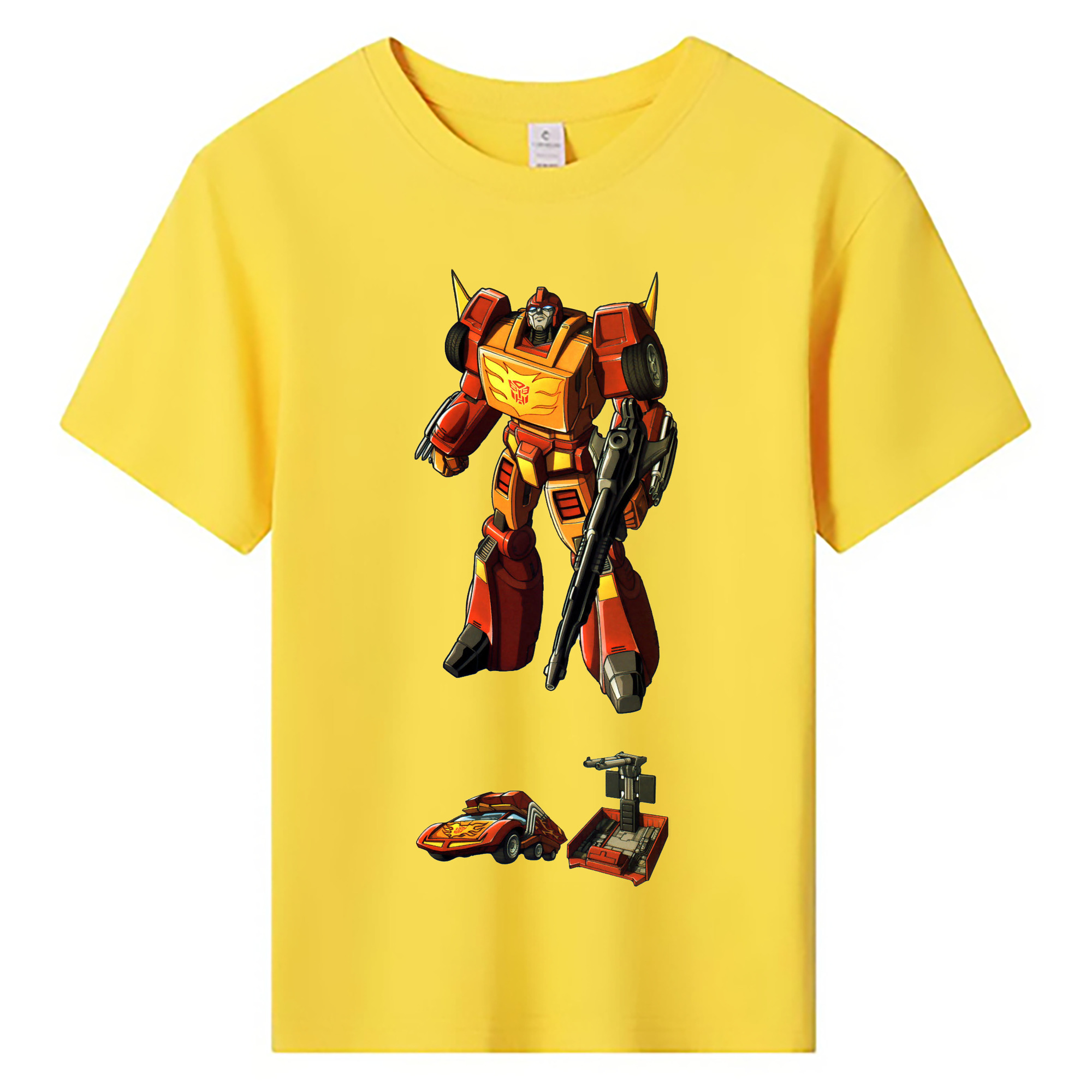 （画像用）  綿100％キッズTシャツ（フロントプリント）
