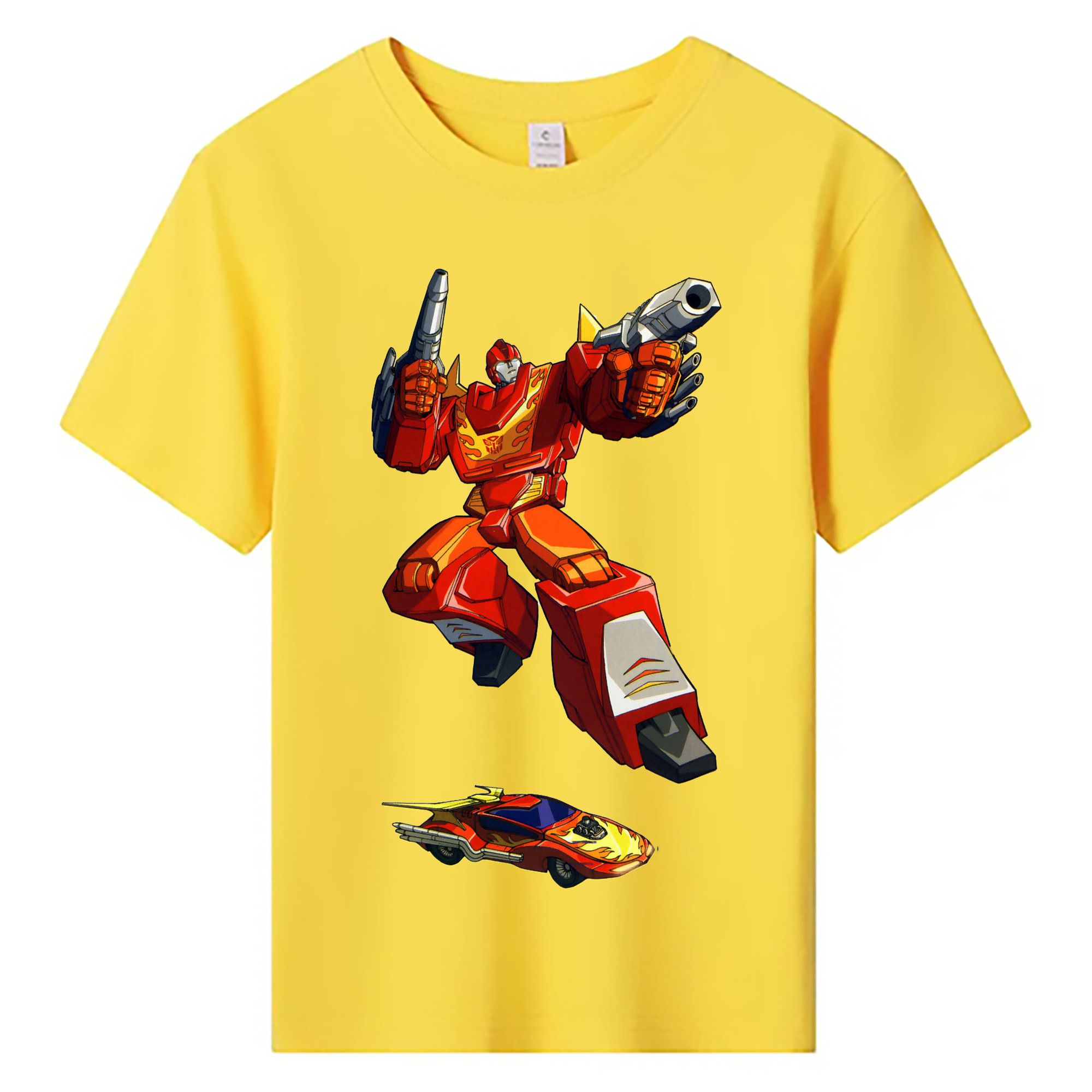  綿100％キッズTシャツ（フロントプリント）