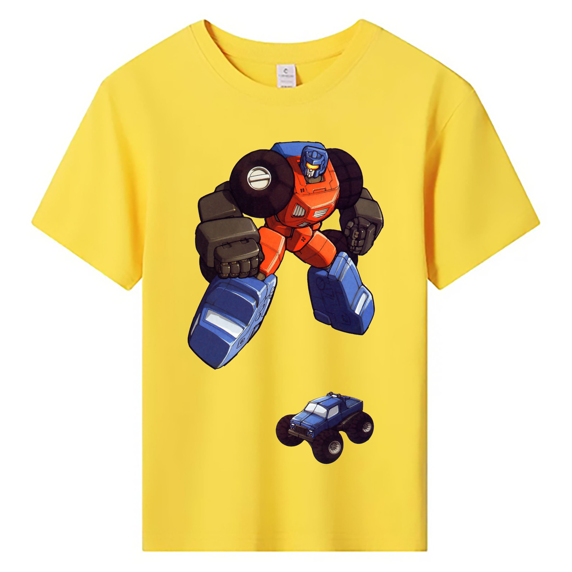 （画像用）  綿100％キッズTシャツ（フロントプリント）
