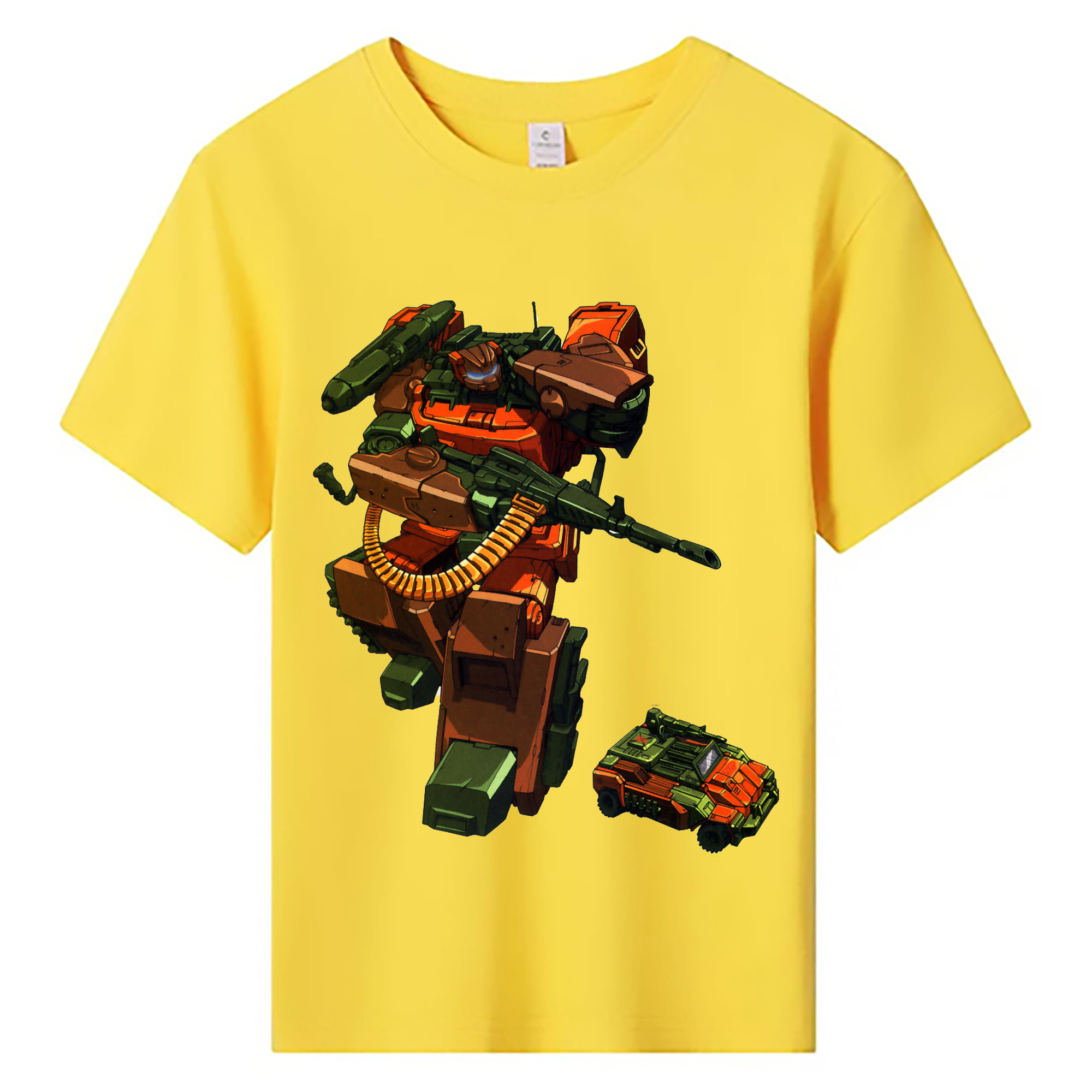 （画像用）  綿100％キッズTシャツ（フロントプリント）