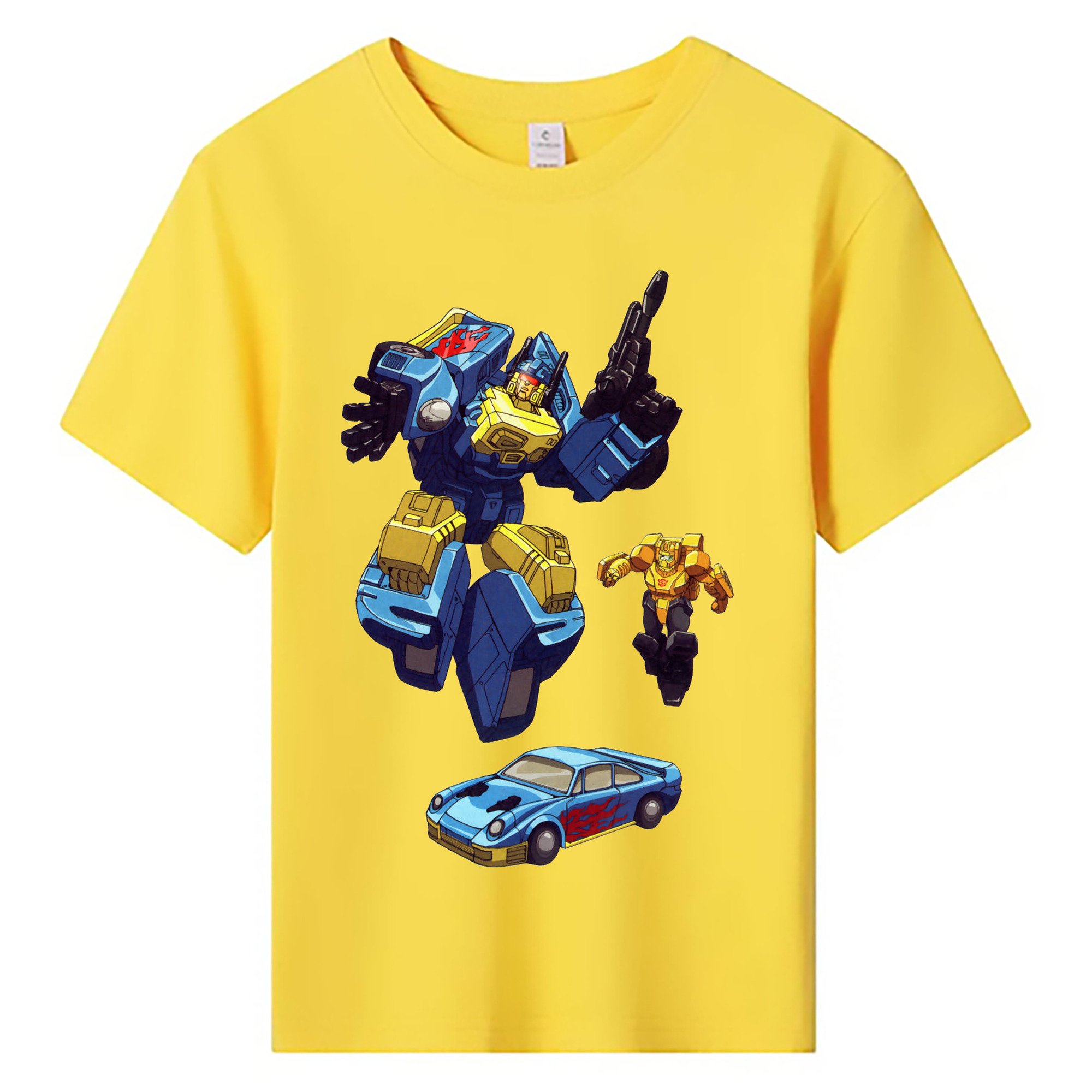 （画像用）  綿100％キッズTシャツ（フロントプリント）