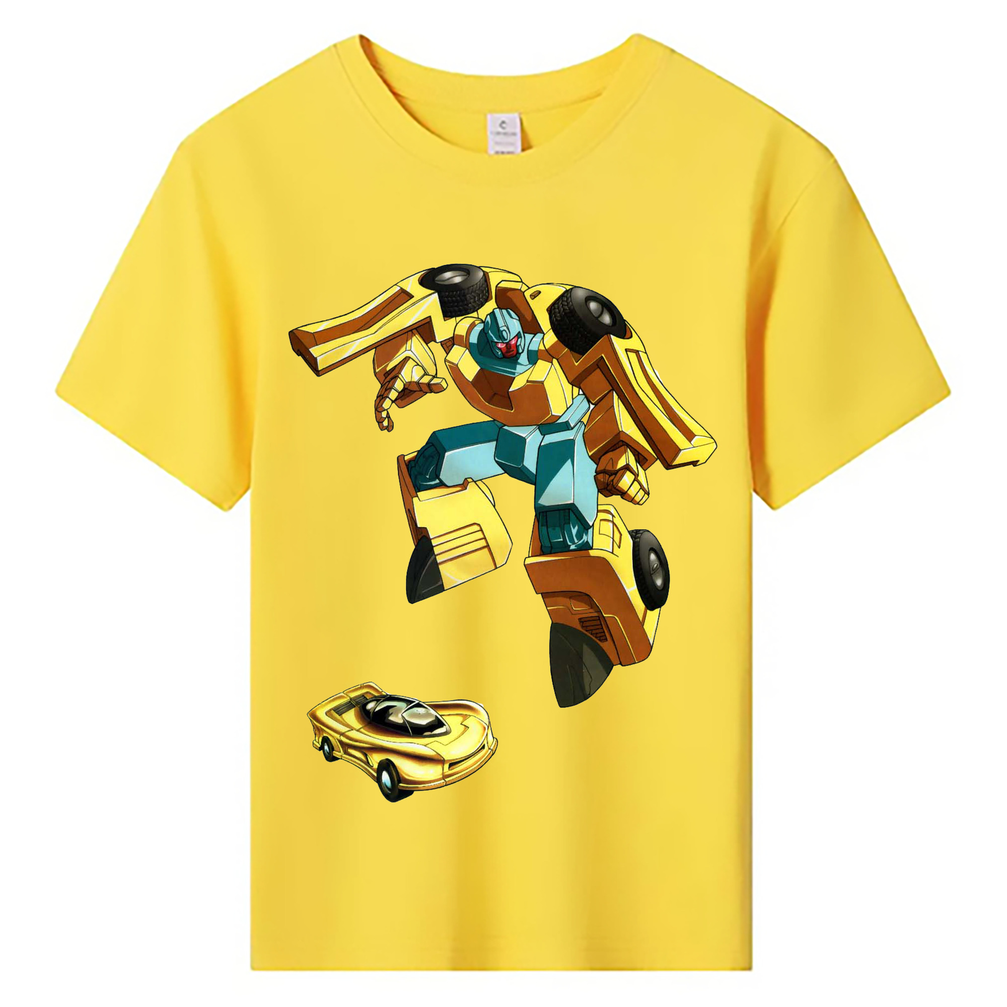 （画像用）  綿100％キッズTシャツ（フロントプリント）