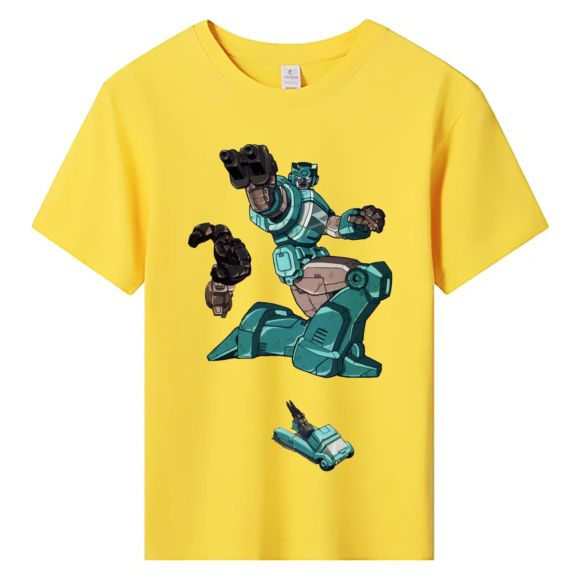 （画像用）  綿100％キッズTシャツ（フロントプリント）