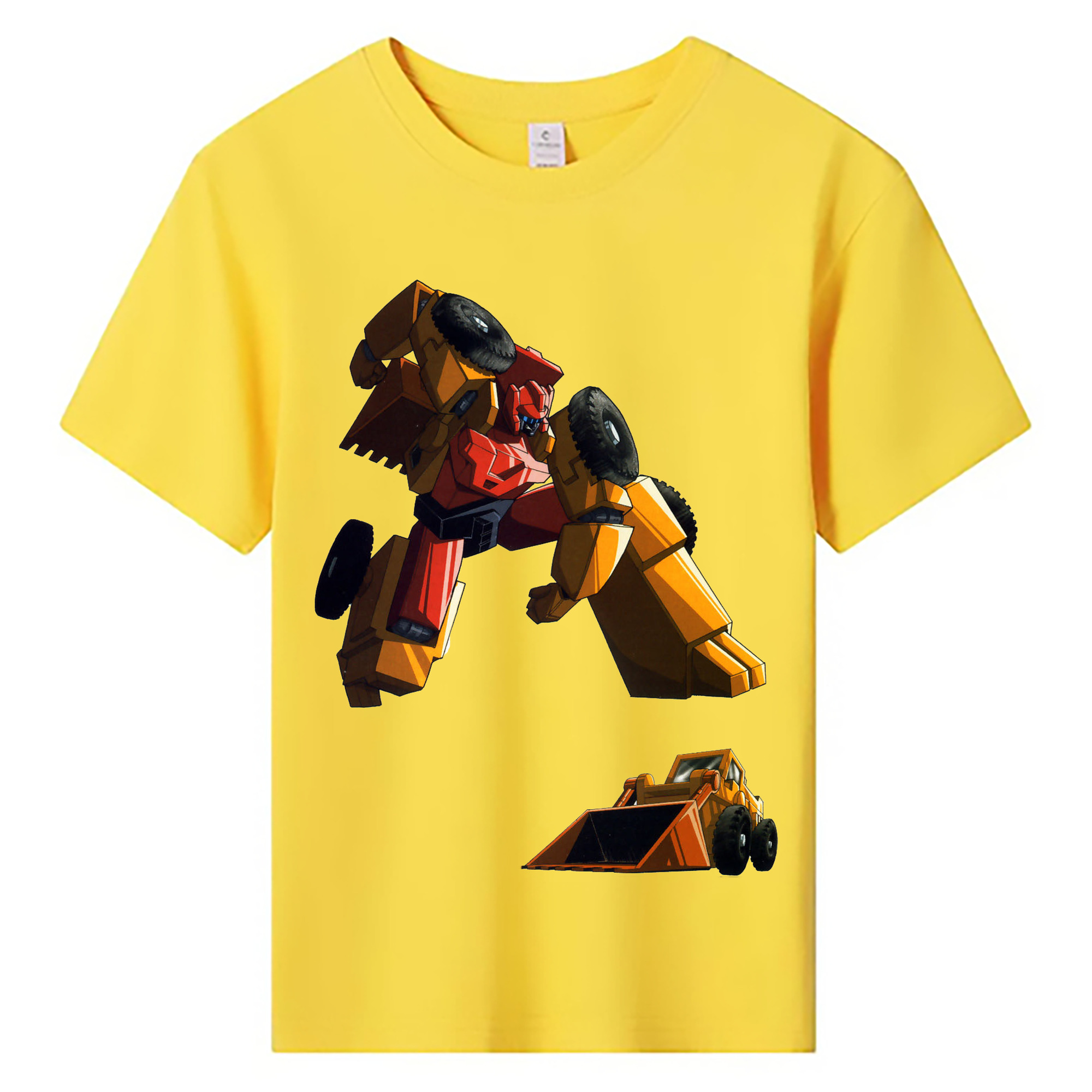 （画像用）  綿100％キッズTシャツ（フロントプリント）