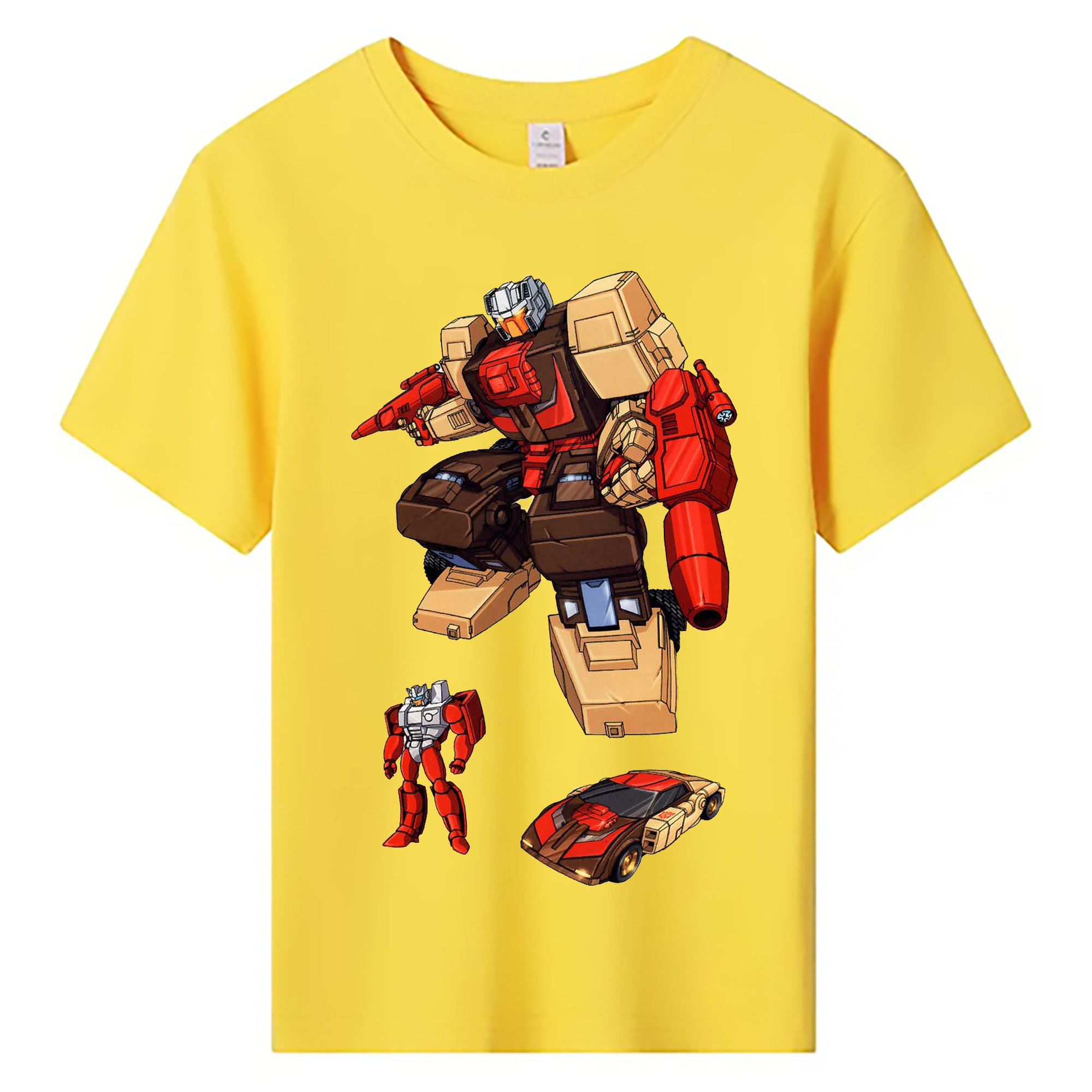 （画像用）  綿100％キッズTシャツ（フロントプリント）