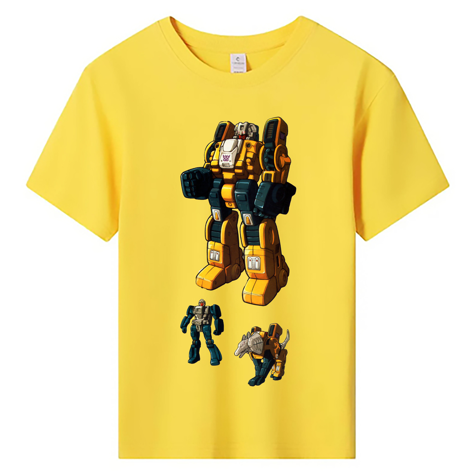 （画像用）  綿100％キッズTシャツ（フロントプリント）