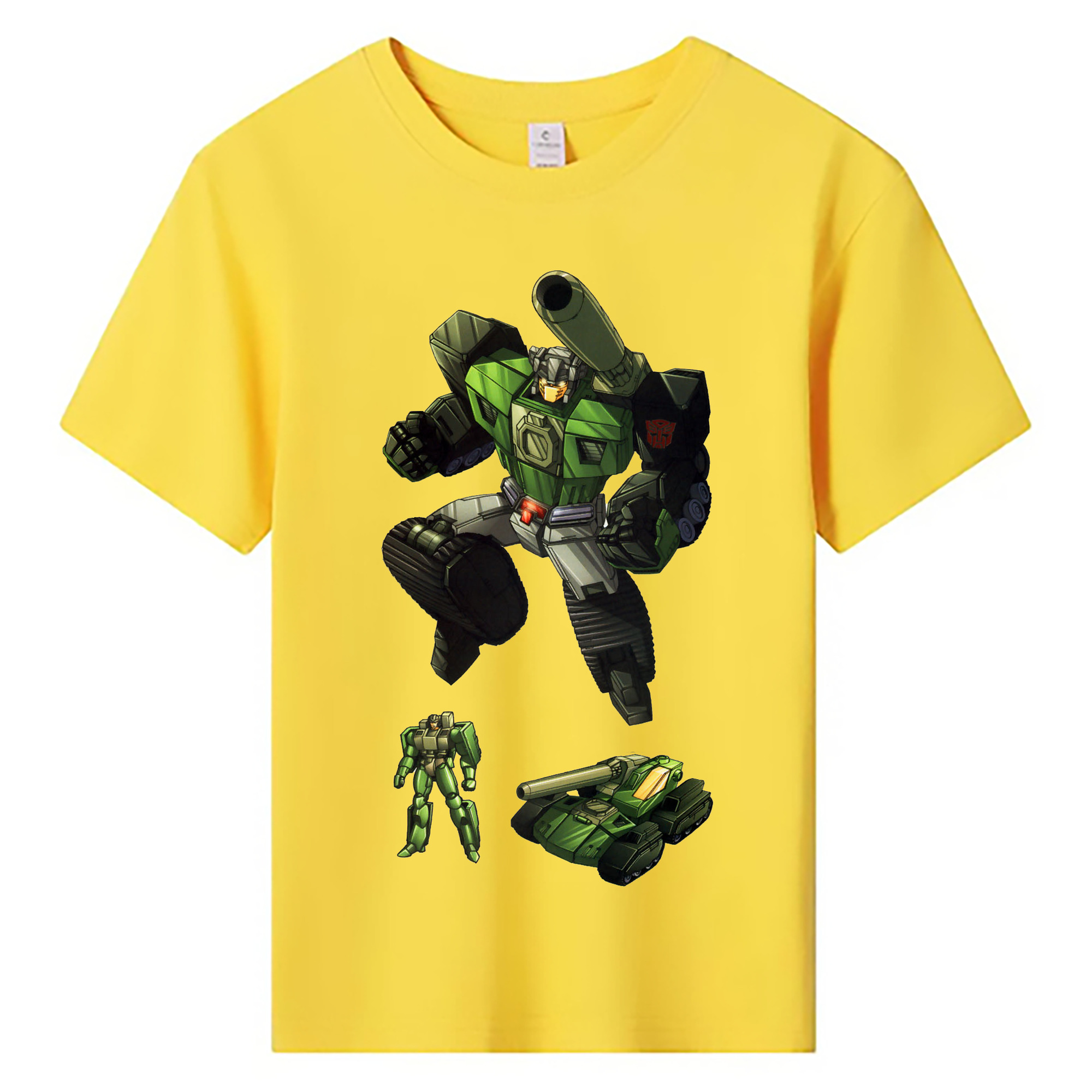 （画像用）  綿100％キッズTシャツ（フロントプリント）